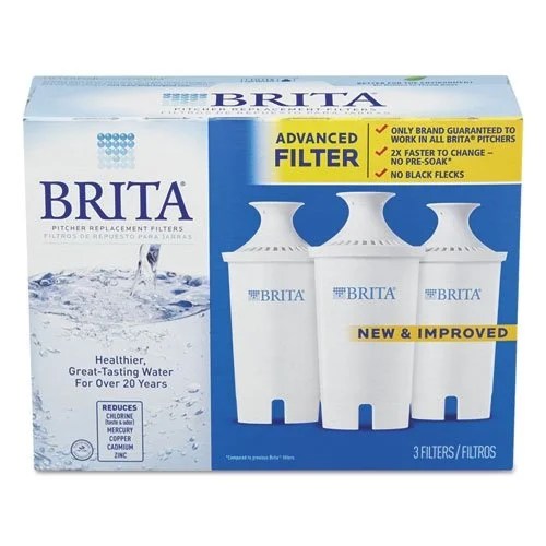 Brita Standard Water Filter, Standard Replacement Filters for Pitchers