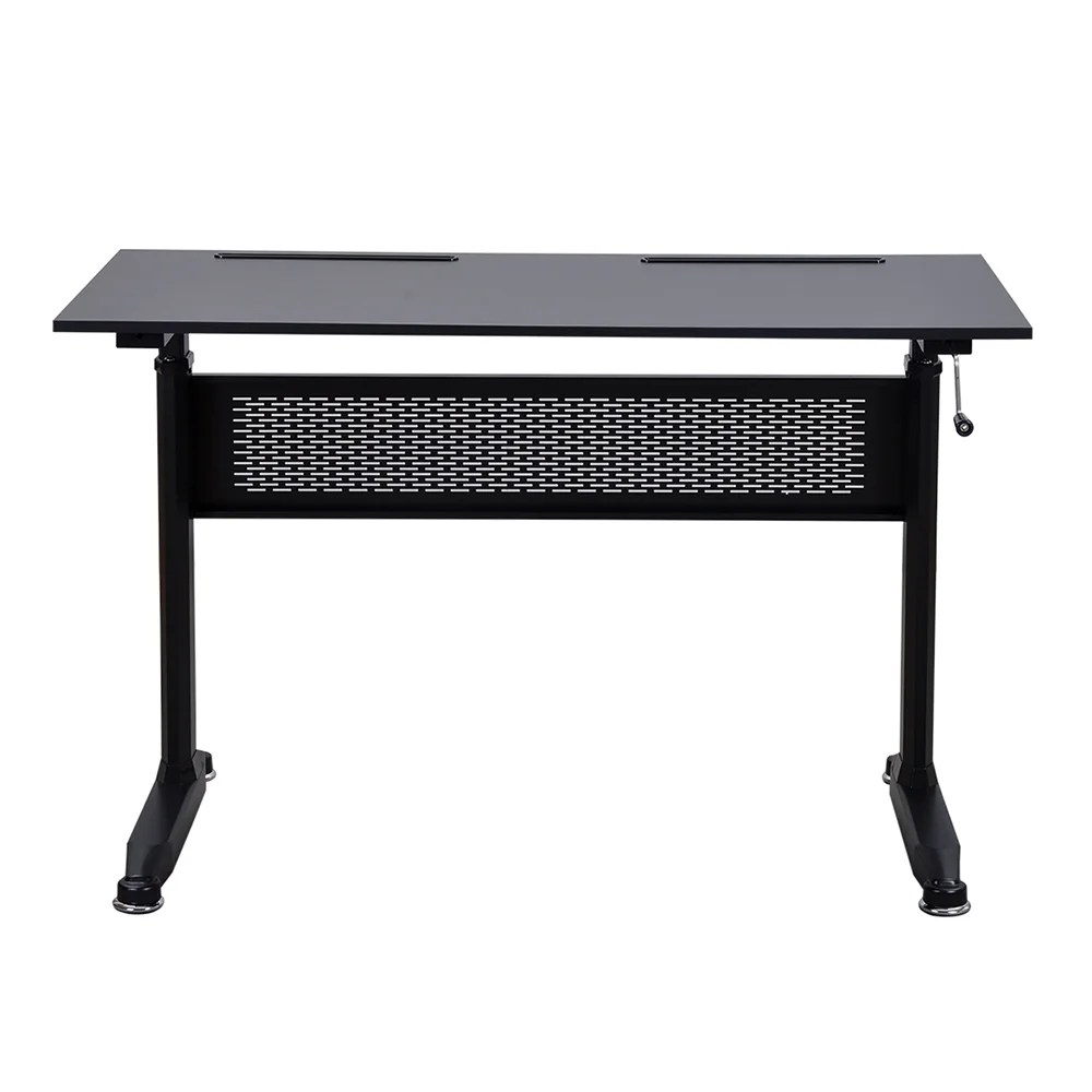 IFrame Metal Computer Desk Height Adjustable Standing Desk, 24"x 47