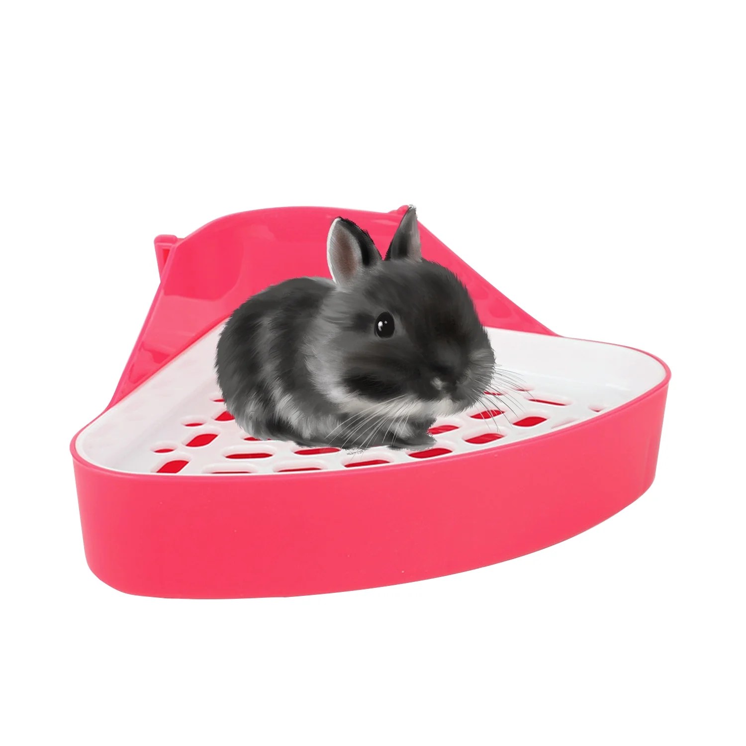 Animal Litter Potty Trainer Toilet Corner Litter Bedding Box Pet Pan