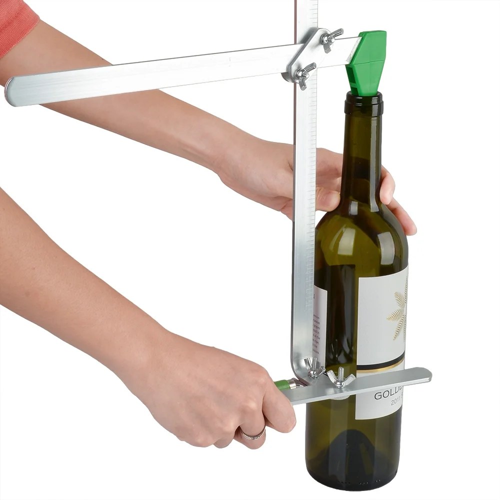 AGPtek Glass Bottle Cutter Stained Glass Recycles Wine Bottles Jar