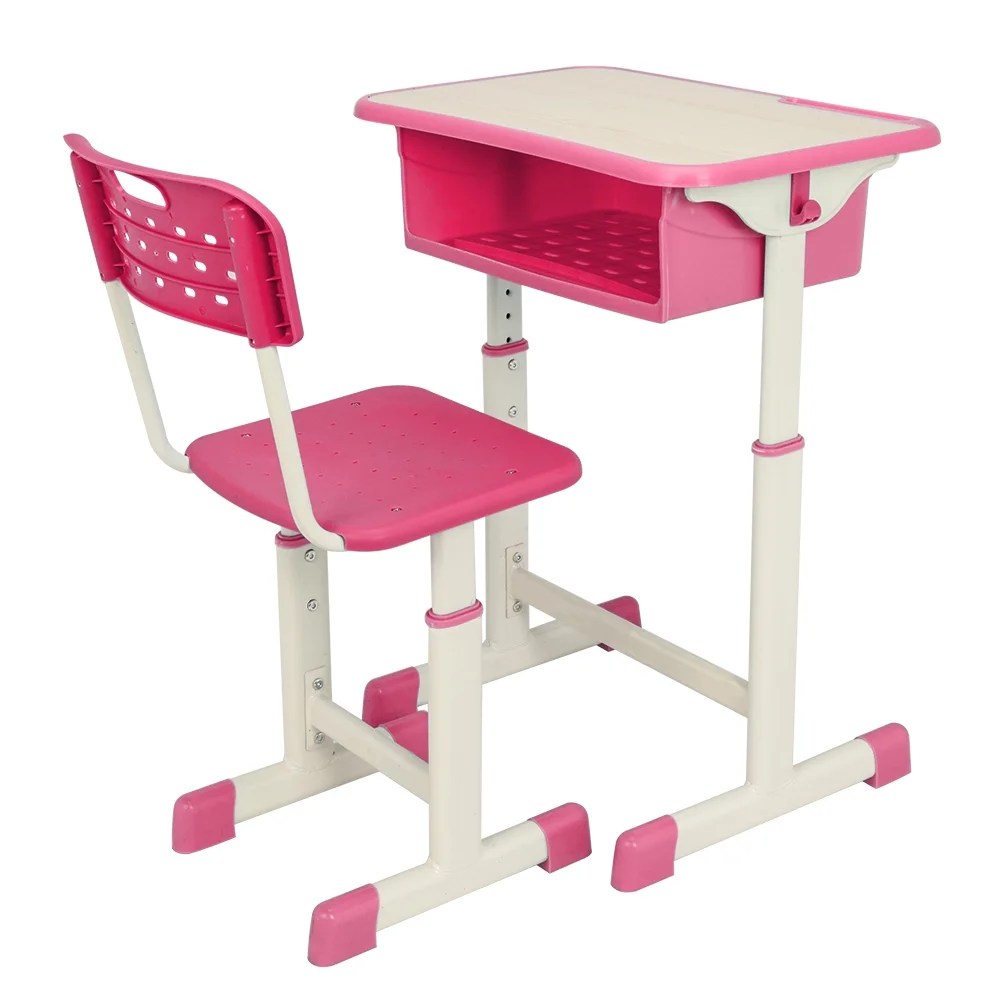 Student Kids Desk and Chair Set, Height Adjustable Student Kids Desk and Chair Set, Height Adjustable