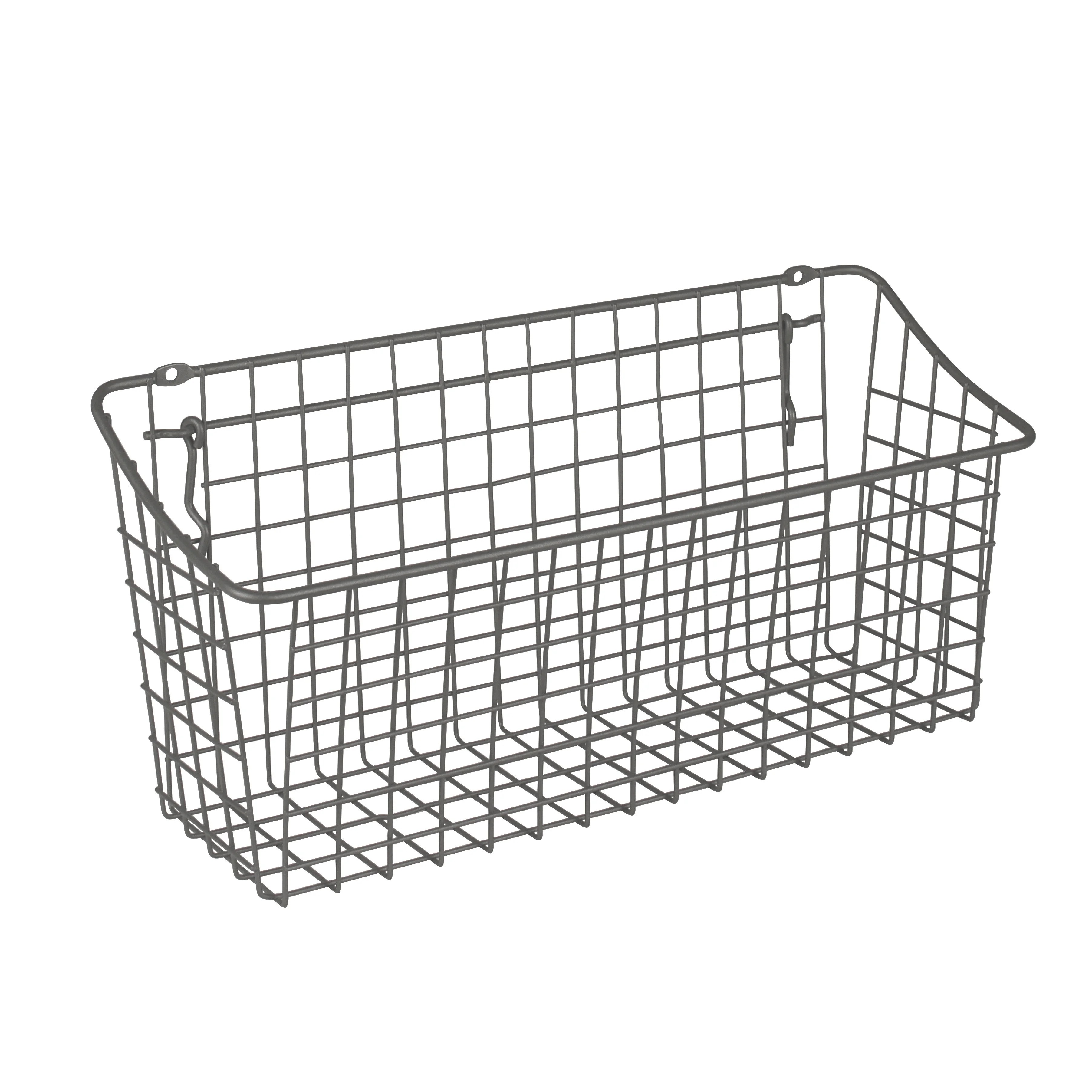 Spectrum Diversified 15" x 5" x 7" Pegboard & Wall Mount Basket, XL