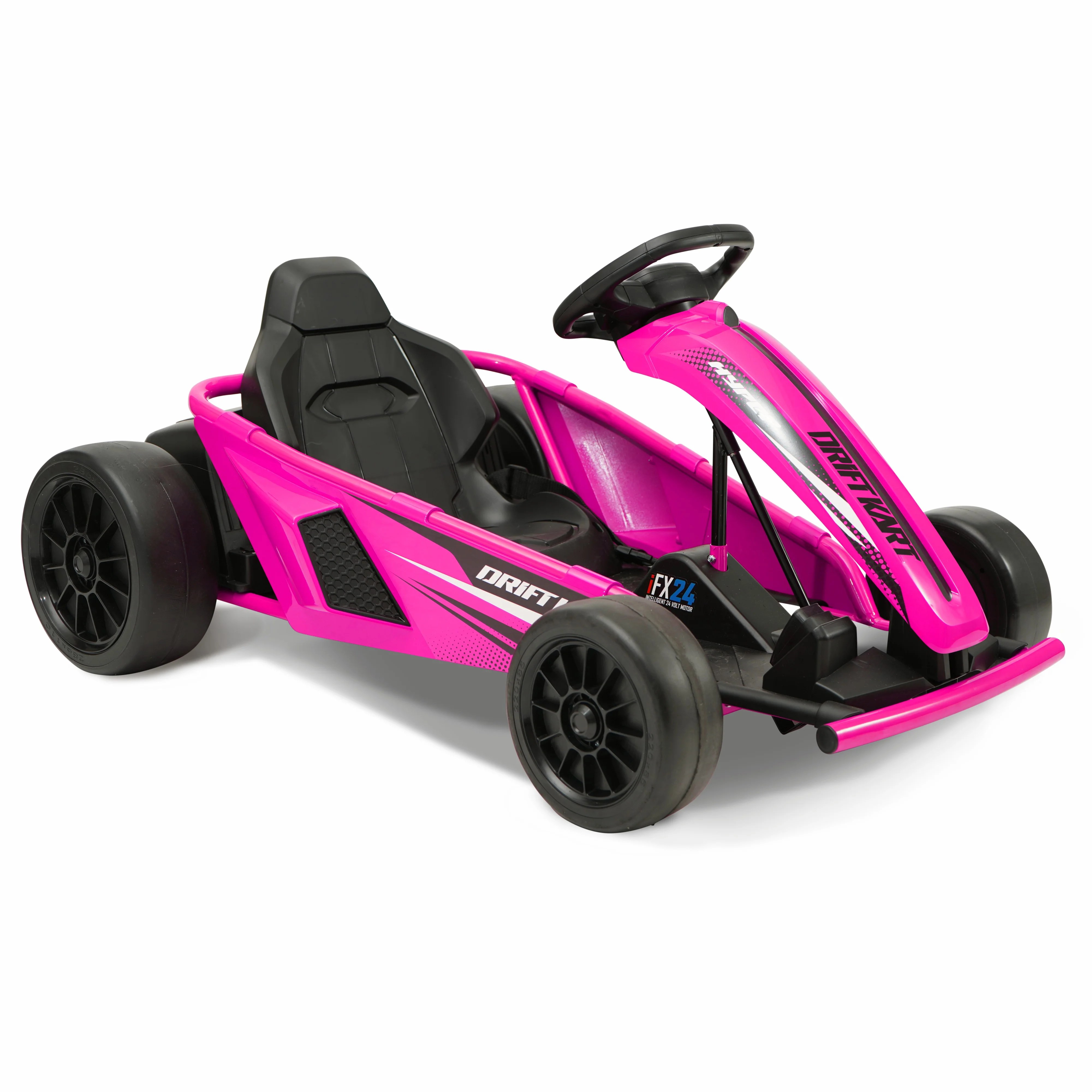 Hyper Toys 24V Go Kart Ride On, Pink - Walmart.com