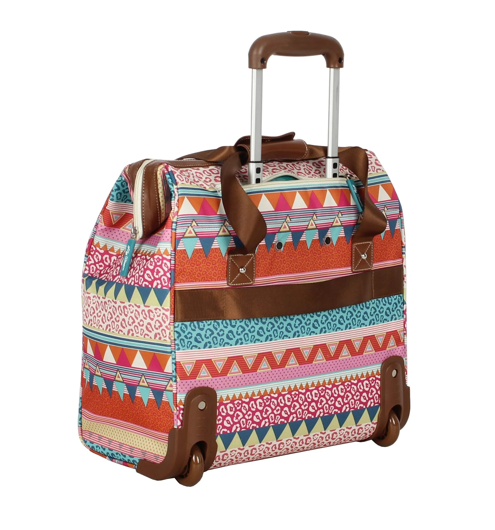 Lily Bloom Design Pattern Carry On Bag Wheeled Cabin Under The Seat