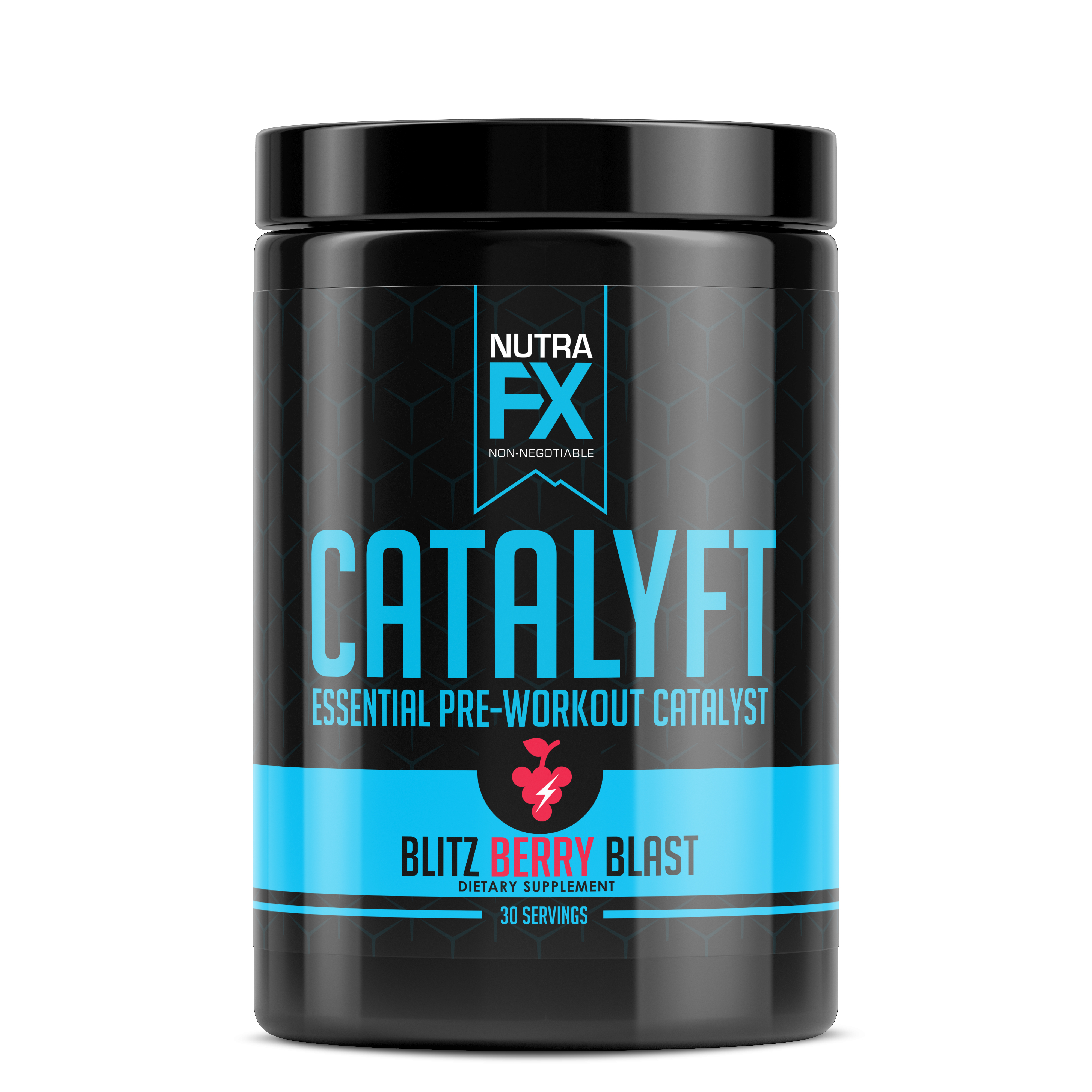 FX Supps Catalyft Pre Workout Energy Supplement, 30