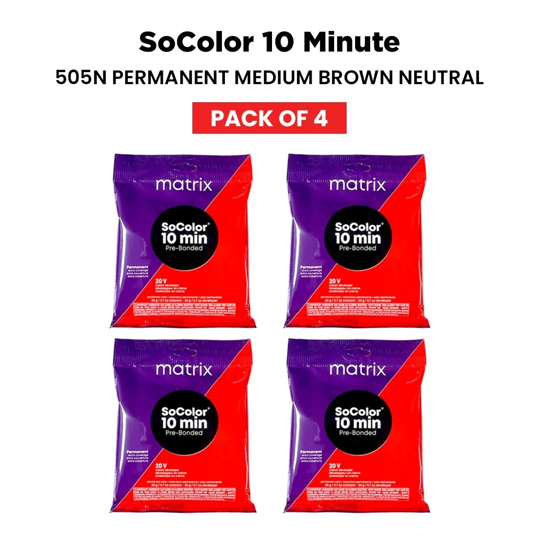 Matrix SoColor 10 Minute PreBonded Permanent Hair Color & Developer