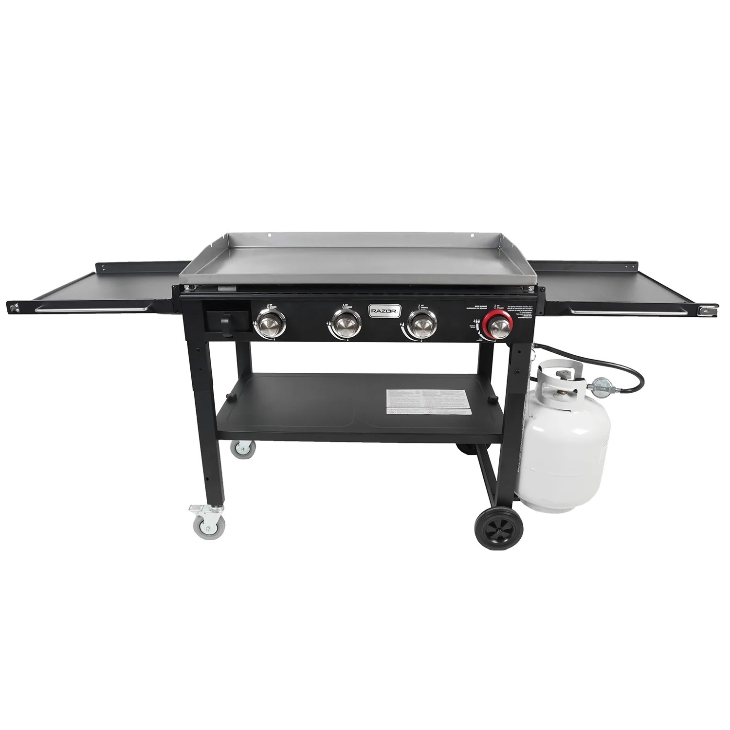 Razor Griddle GGC1643M 37 Inch Outdoor 4 Burner LP Propane Gas Griddle
