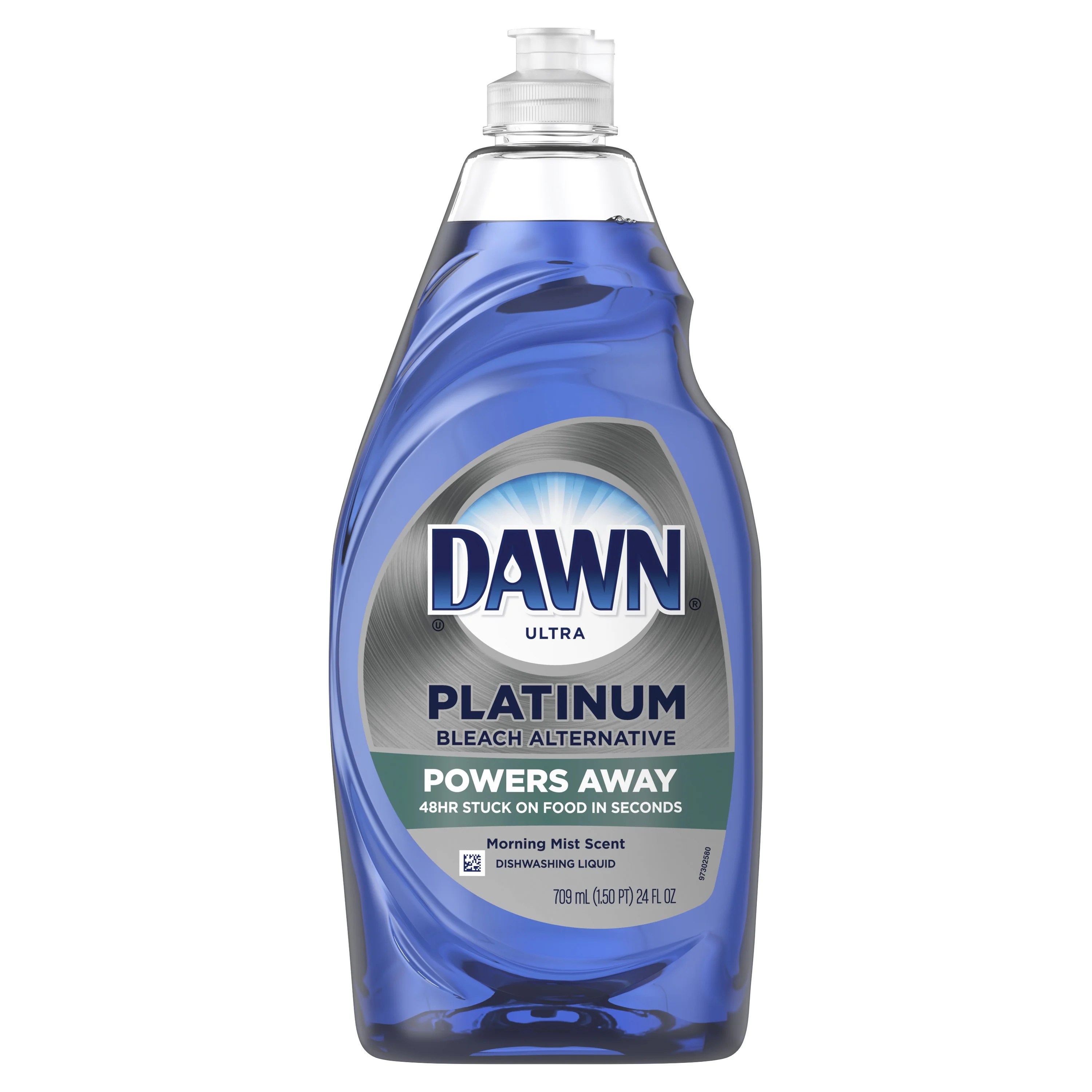 Dawn Platinum, Bleach Alternative, Dishwashing Liquid Dish Soap