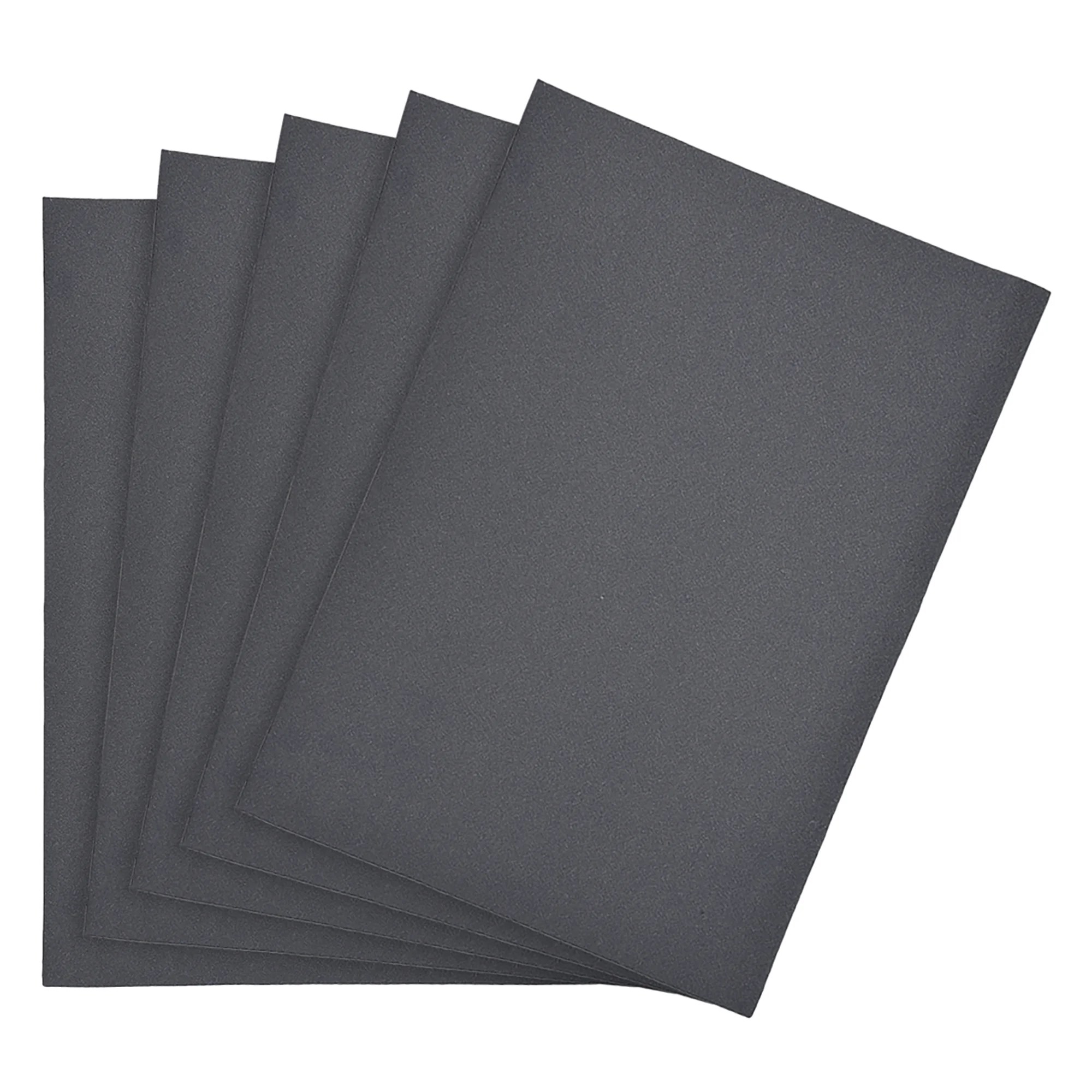 Uxcell 11" x 9" 400 Grit Silicon Carbide Waterproof Sandpaper 5 Pack