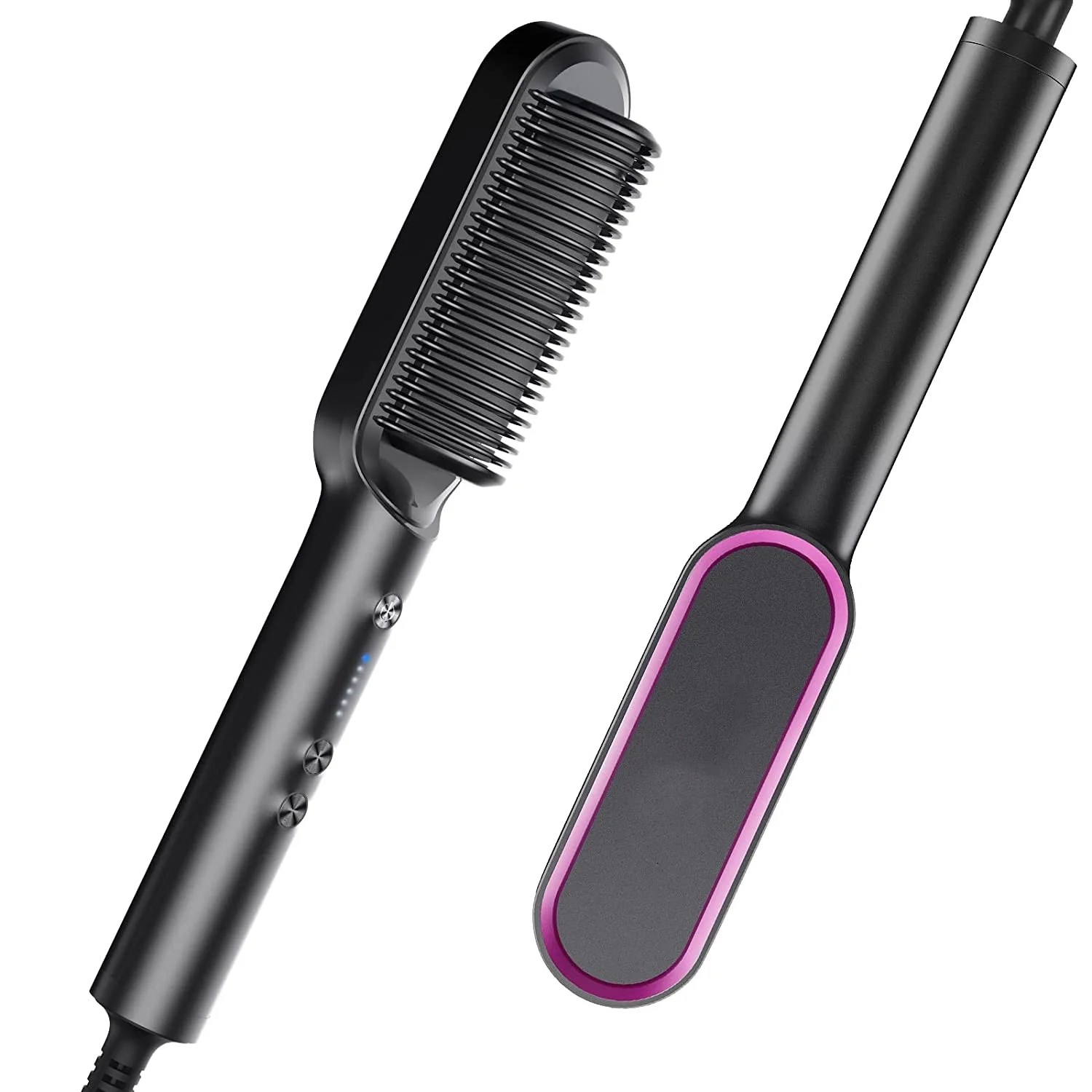 Negative Ion Hair Straightener Brush,Straight Up Ceramic Hair