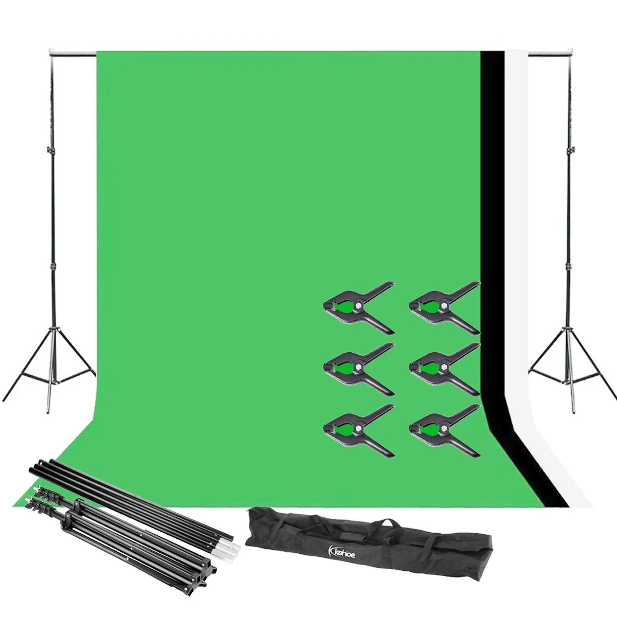 UBesGoo New 10Ft Adjustable Background Stand Kit For UBesGoo New 10Ft Adjustable Background Stand Kit For