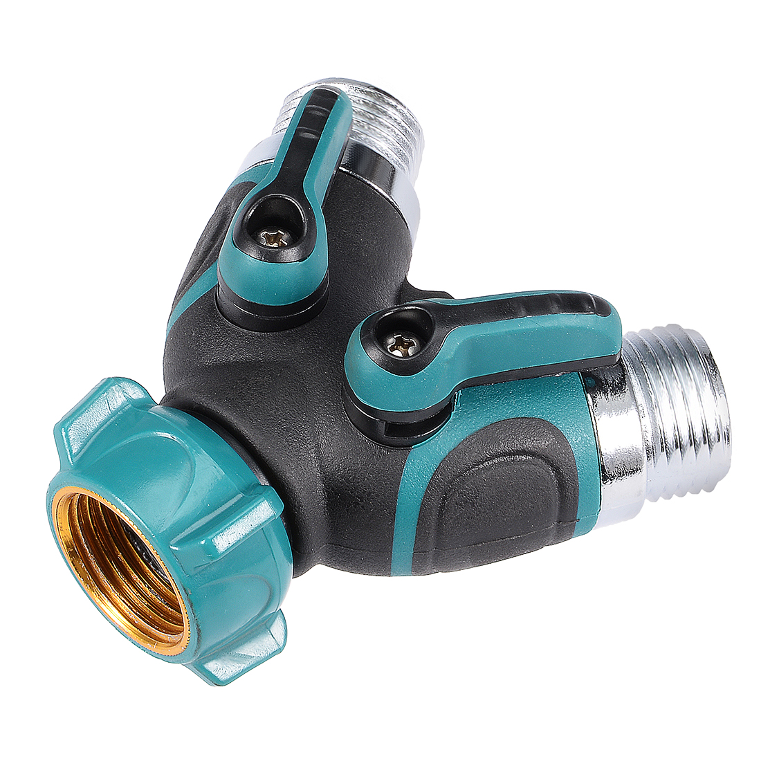 Unique Bargains Garden 2 Way YShaped Hose Connector Splitter with