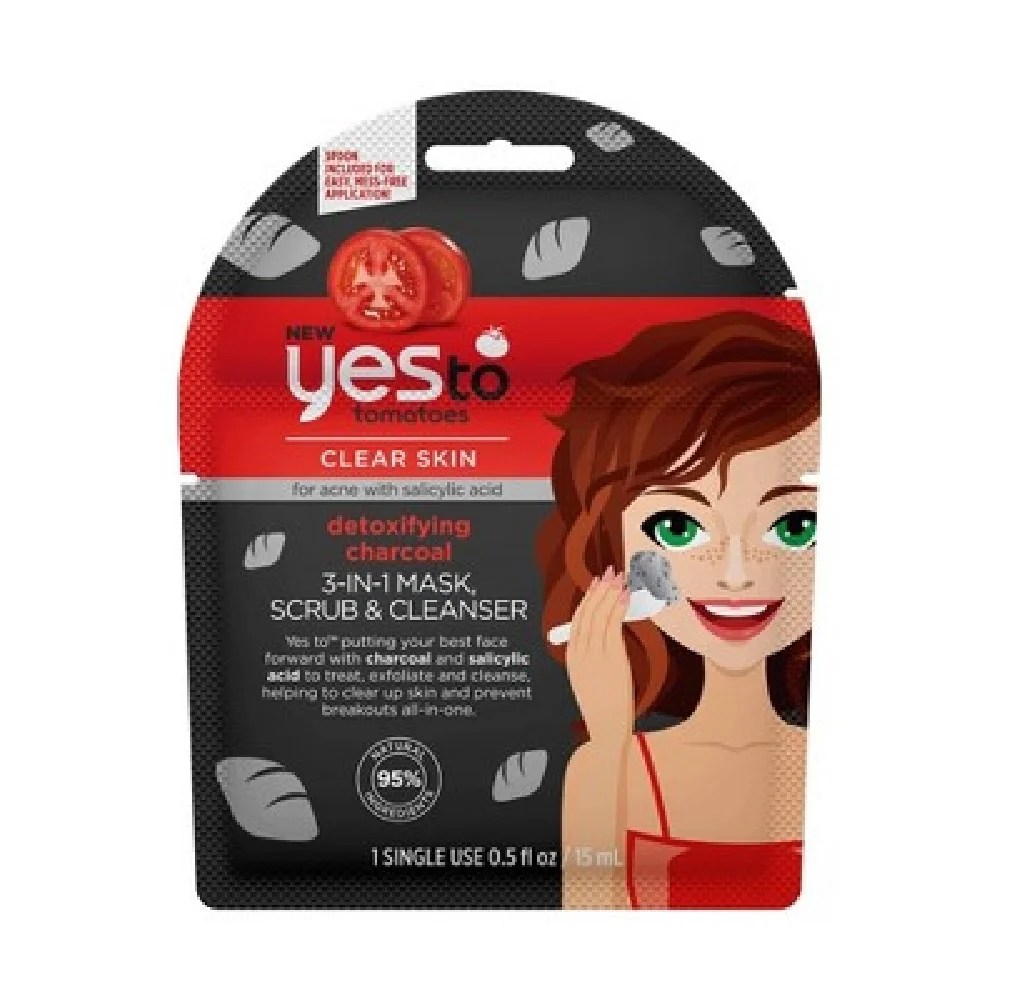 Yes To Tomatoes Clear Skin for Breakout Prone Skin Detoxifying Charcoal
