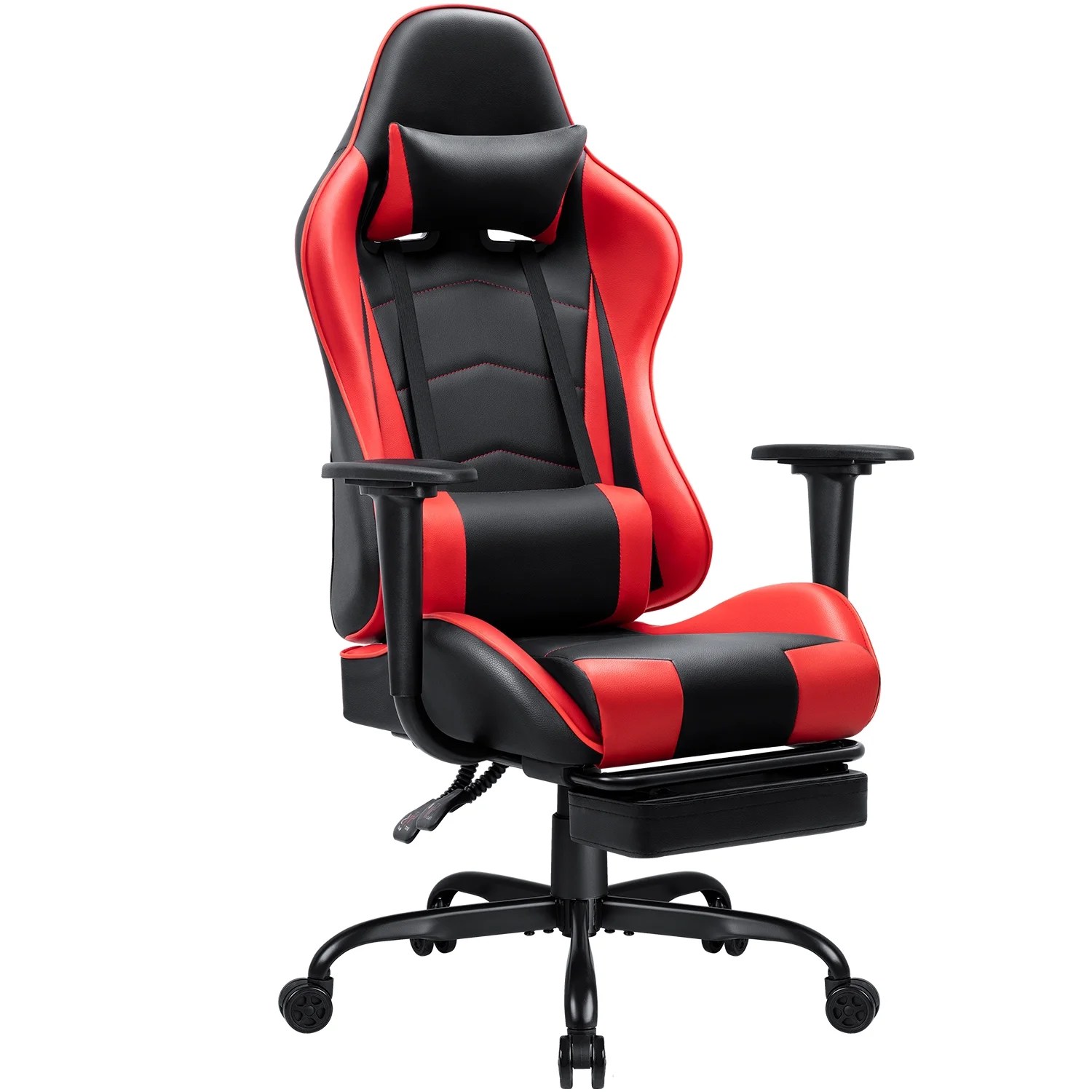 Walnew Highback Recliner Gaming Chair Swivel Office Chair PU Leather Walnew Highback Recliner Gaming Chair Swivel Office Chair PU Leather