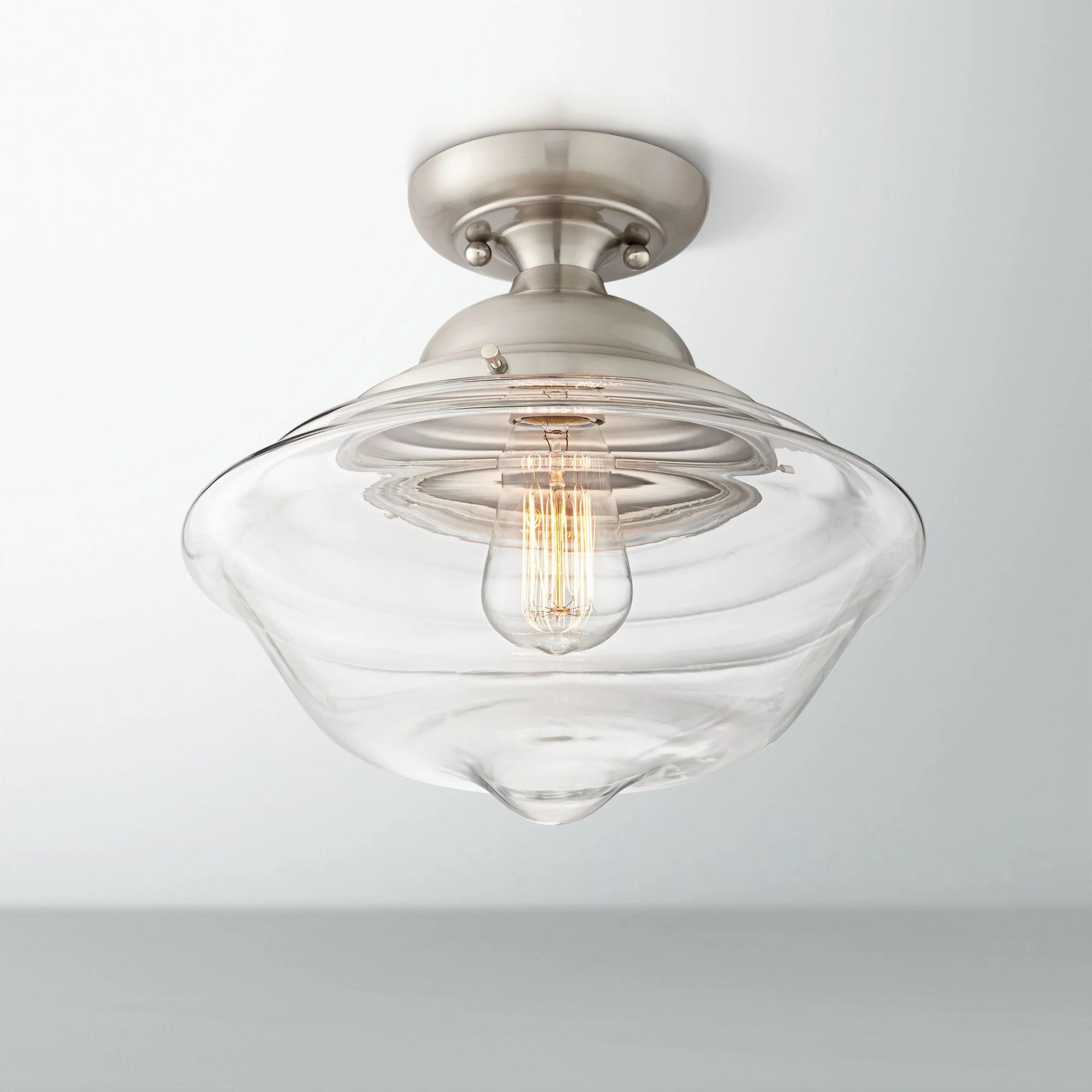 Schoolhouse Ceiling Light Fixture Meyda Tiffany 184047 Revival