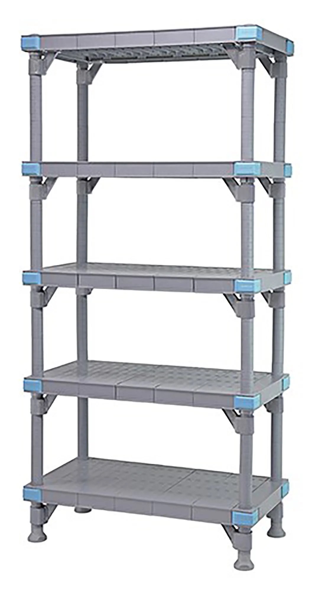Quantum Storage Systems Millenia Shelving Unit, 60"W x 18"D x 62"H, 5