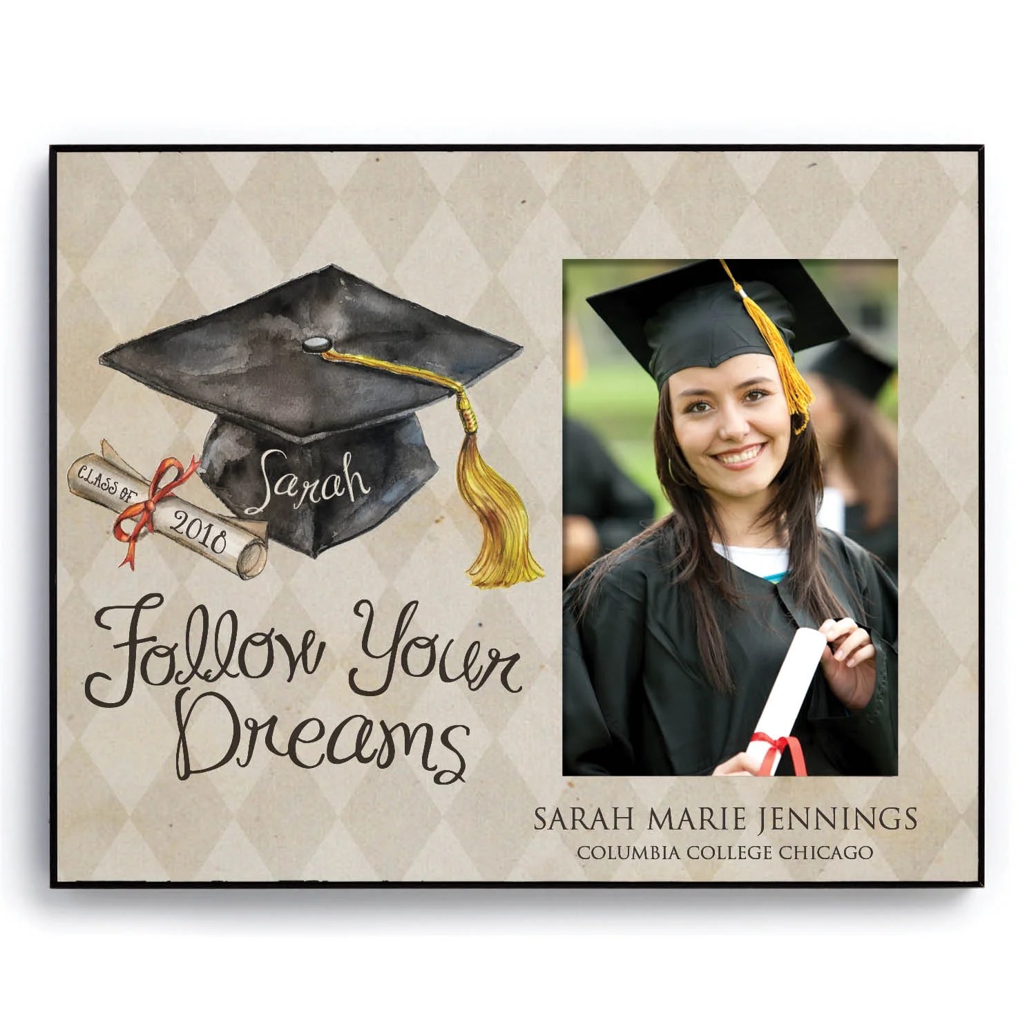 Graduation design frames