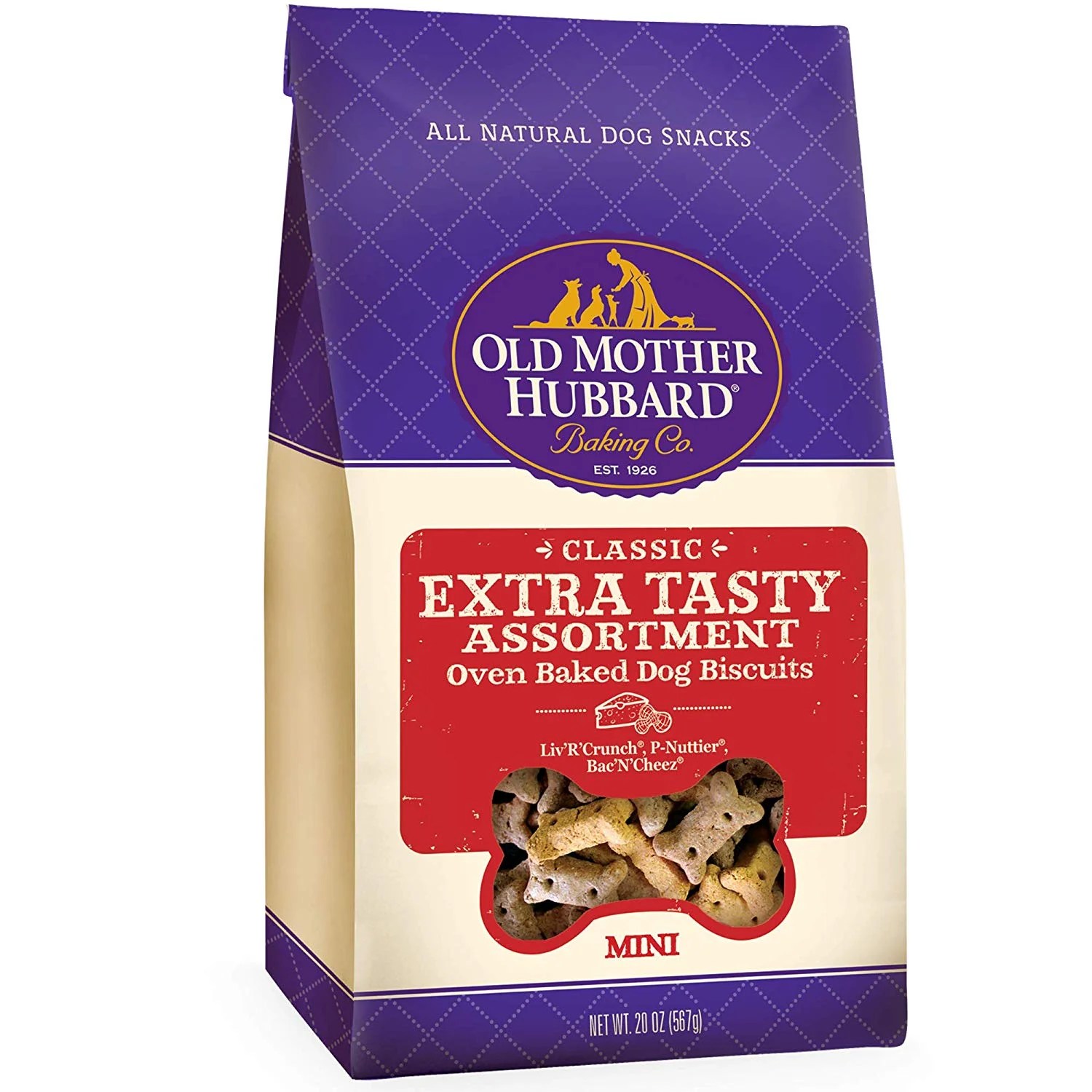 Old Mother Hubbard Crunchy Classic Natural Dog Treats, 20 Oz Walmart