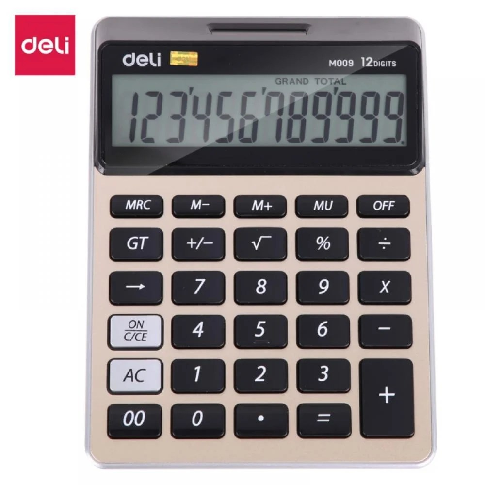 Desk Calculator, Standard Function Desktop Calculator with 12Digit