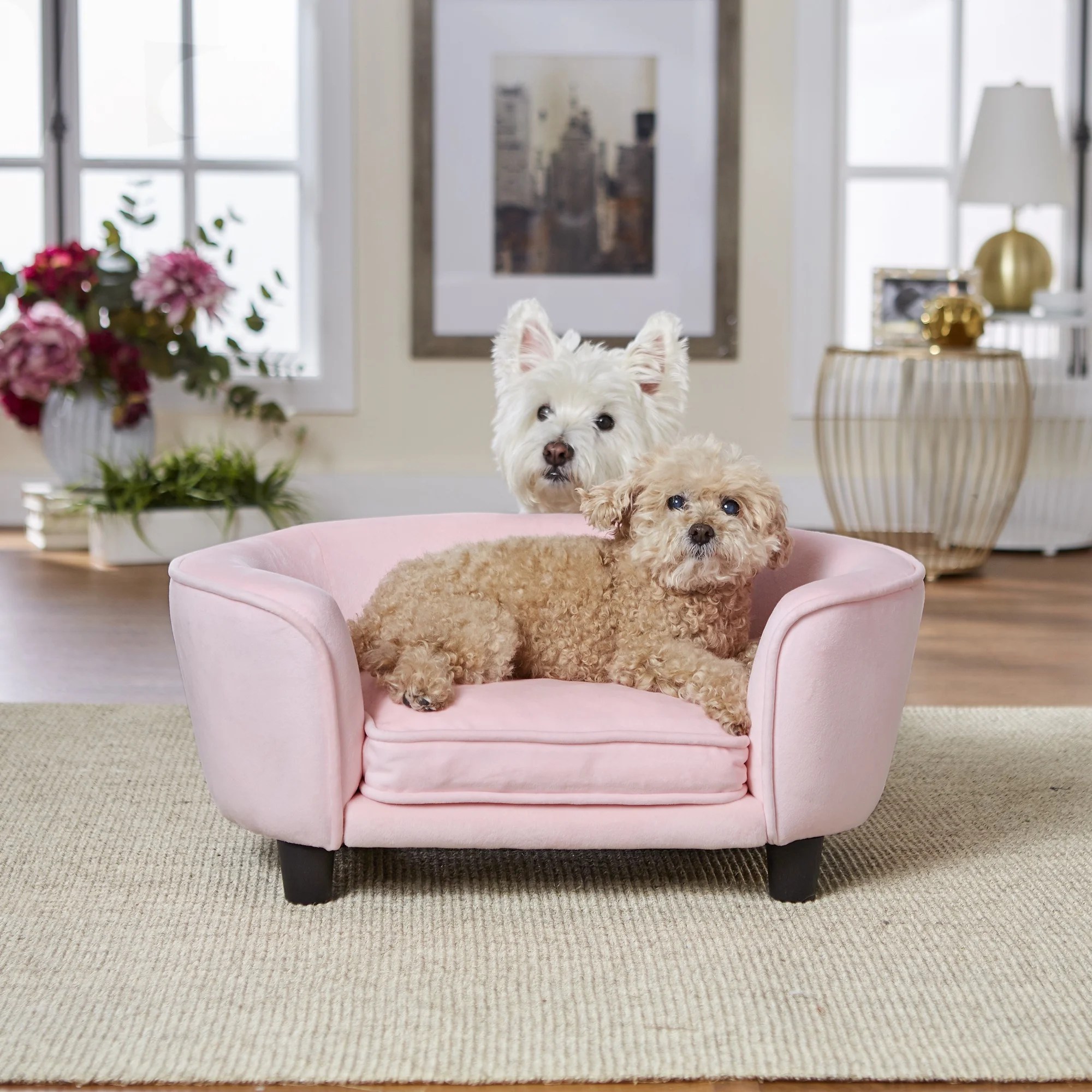 Coco Pet Sofa Pink