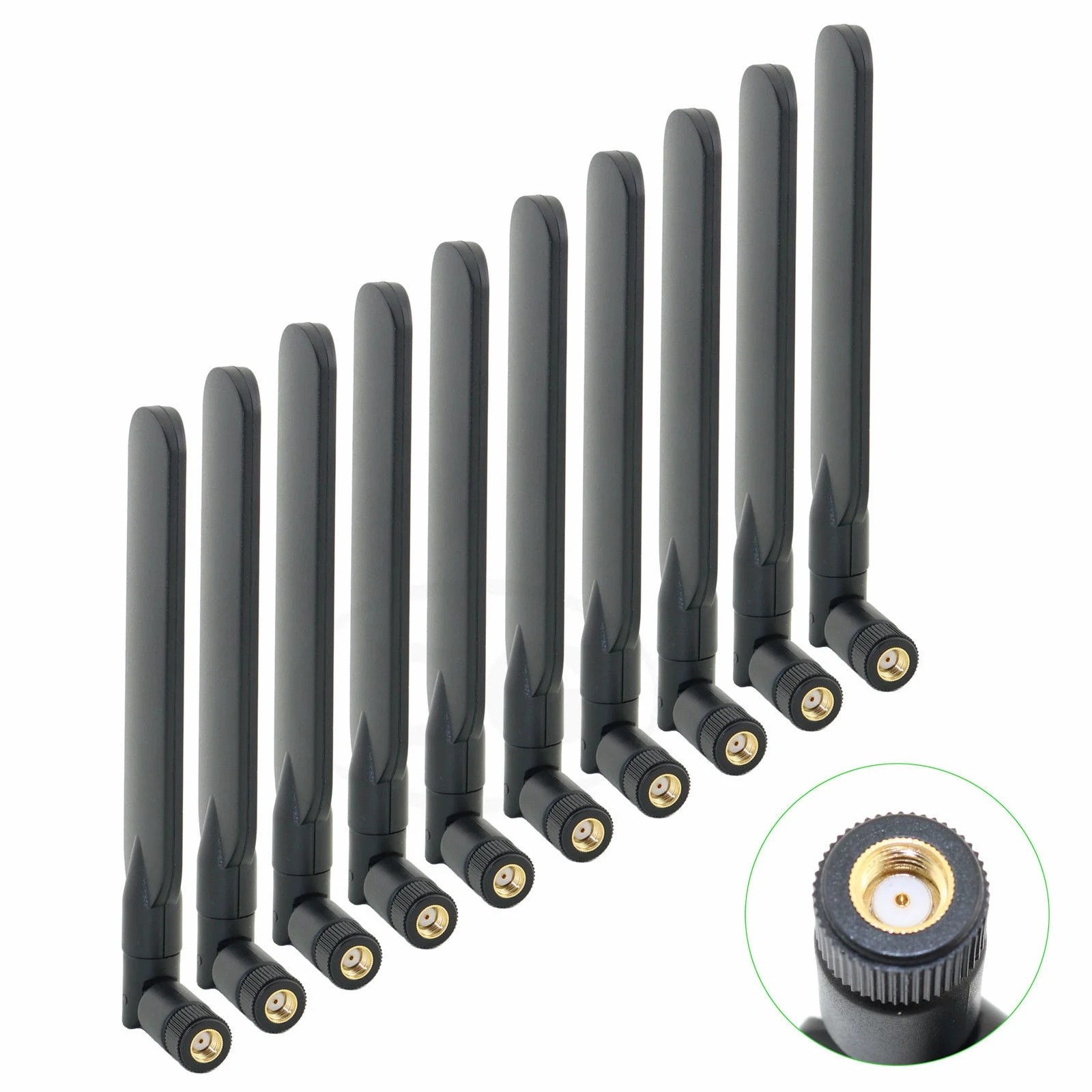 10x6dBi Dual Band wifi 2.4GHz 5.8GHz RPSMA Antenna for Linksys Cisco