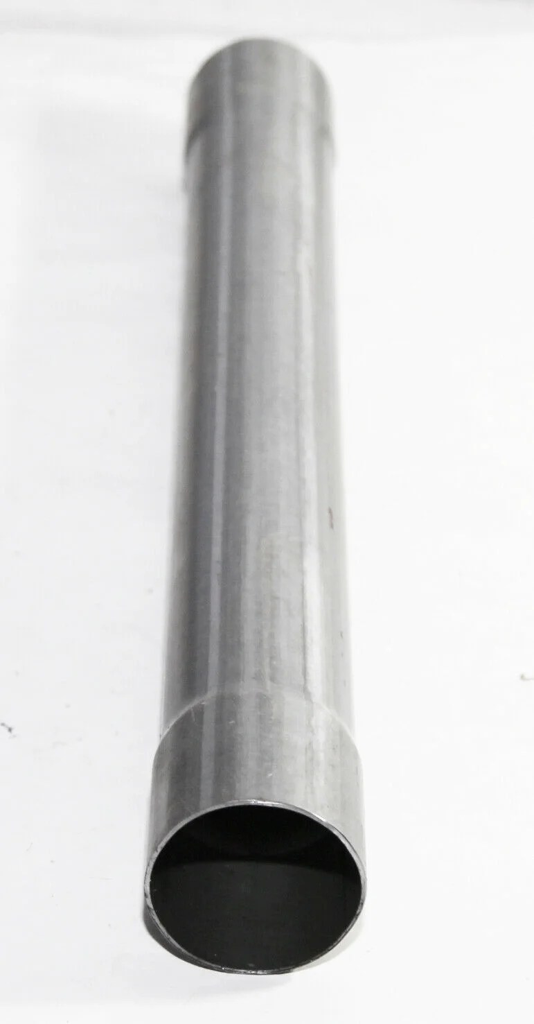 Aluminized Steel Exhaust Resonator Pipe 2"ID x 18" Length Aluminized Steel Exhaust Resonator