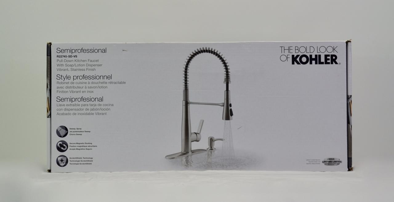 Kohler Semiprofessional PullDown Kitchen Faucet Walmart Canada Kohler Semiprofessional PullDown Kitchen Faucet Walmart Canada