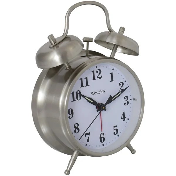 Westclox Analog Alarm Clock, 70010A