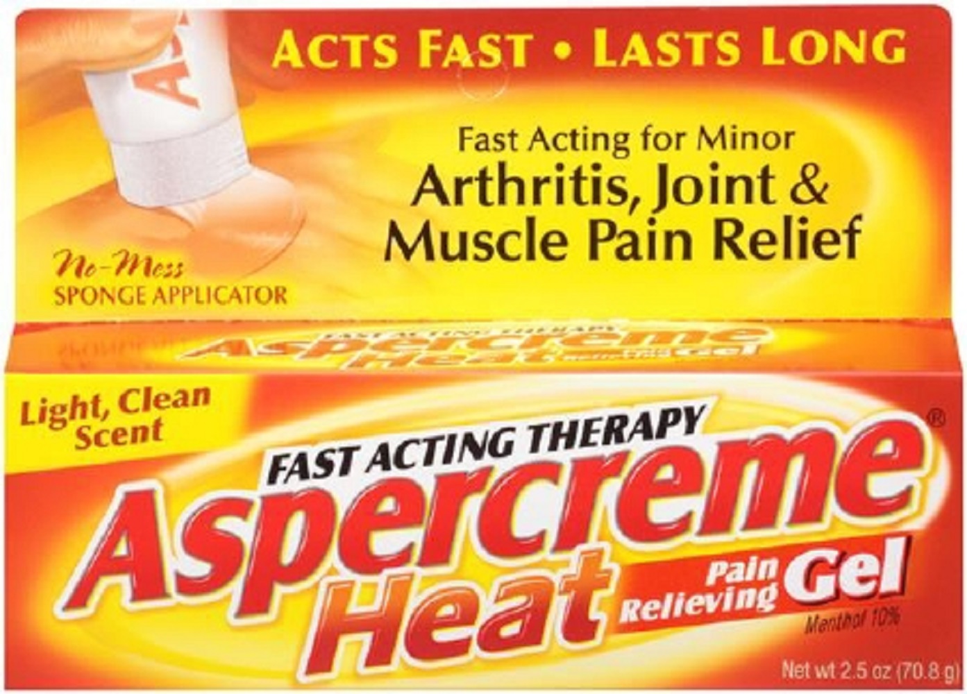 Aspercreme Pain Relief 10 Strength Gel 2.5 oz.