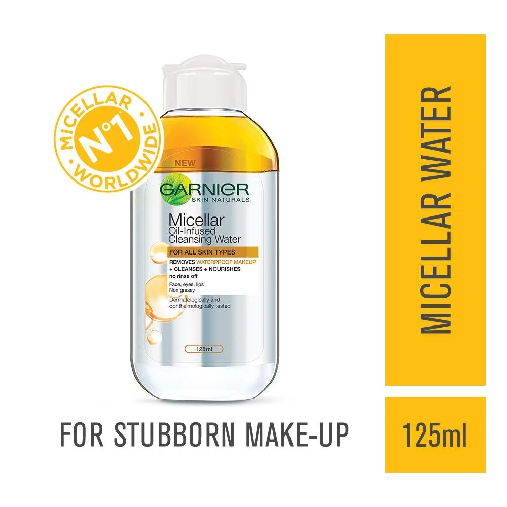 Garnier Skin Naturals, Micellar OilInfused Cleansing Water, 125ml