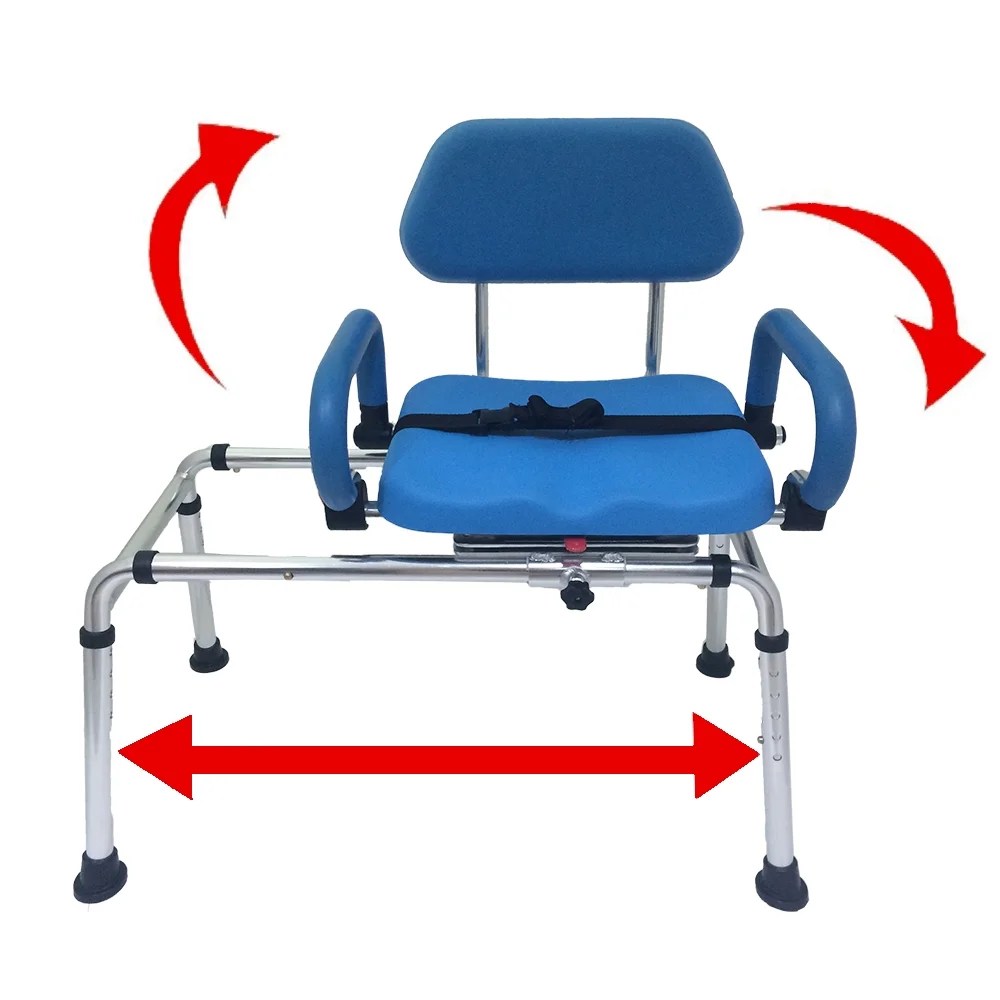 Platinum Health CAROUSEL Sliding Transfer Bench with Swivel Seat Platinum Health CAROUSEL Sliding Transfer Bench with Swivel Seat