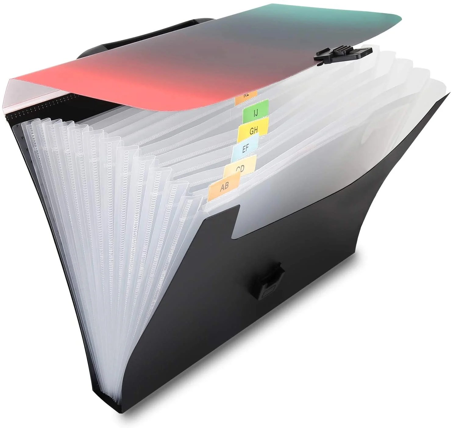 MoKo Accordion File Organizer with Handle, 13 Pockets A4 Letter Size