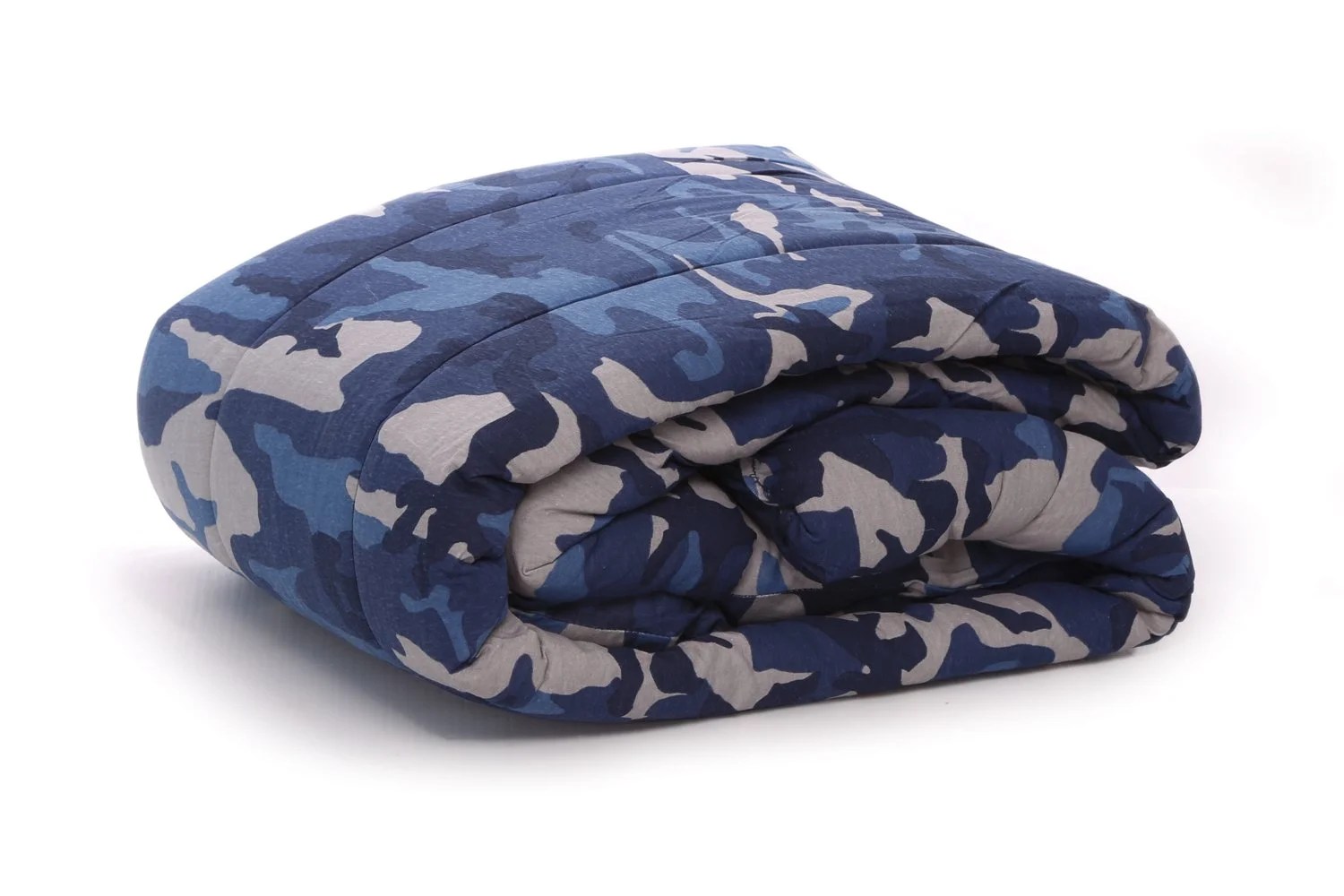 100 Cotton Jersey Knit Camp Comforter Twin Size CAMOUFLAGE