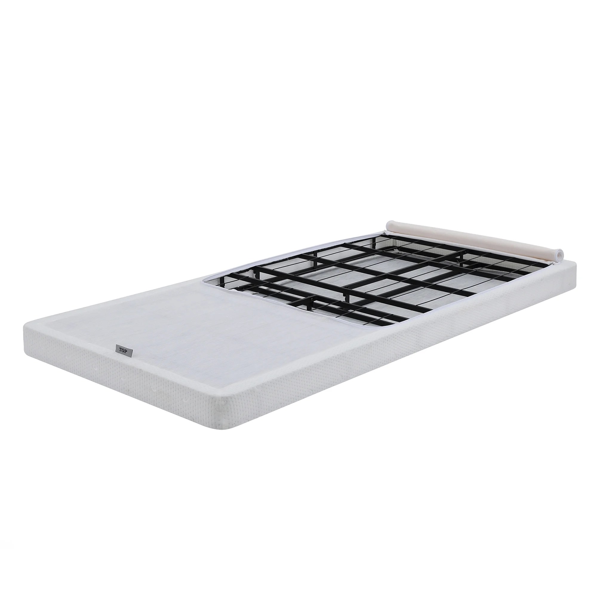 Modern Sleep 4" Hercules Instant Folding Low Profile 4 Box Spring, Twin