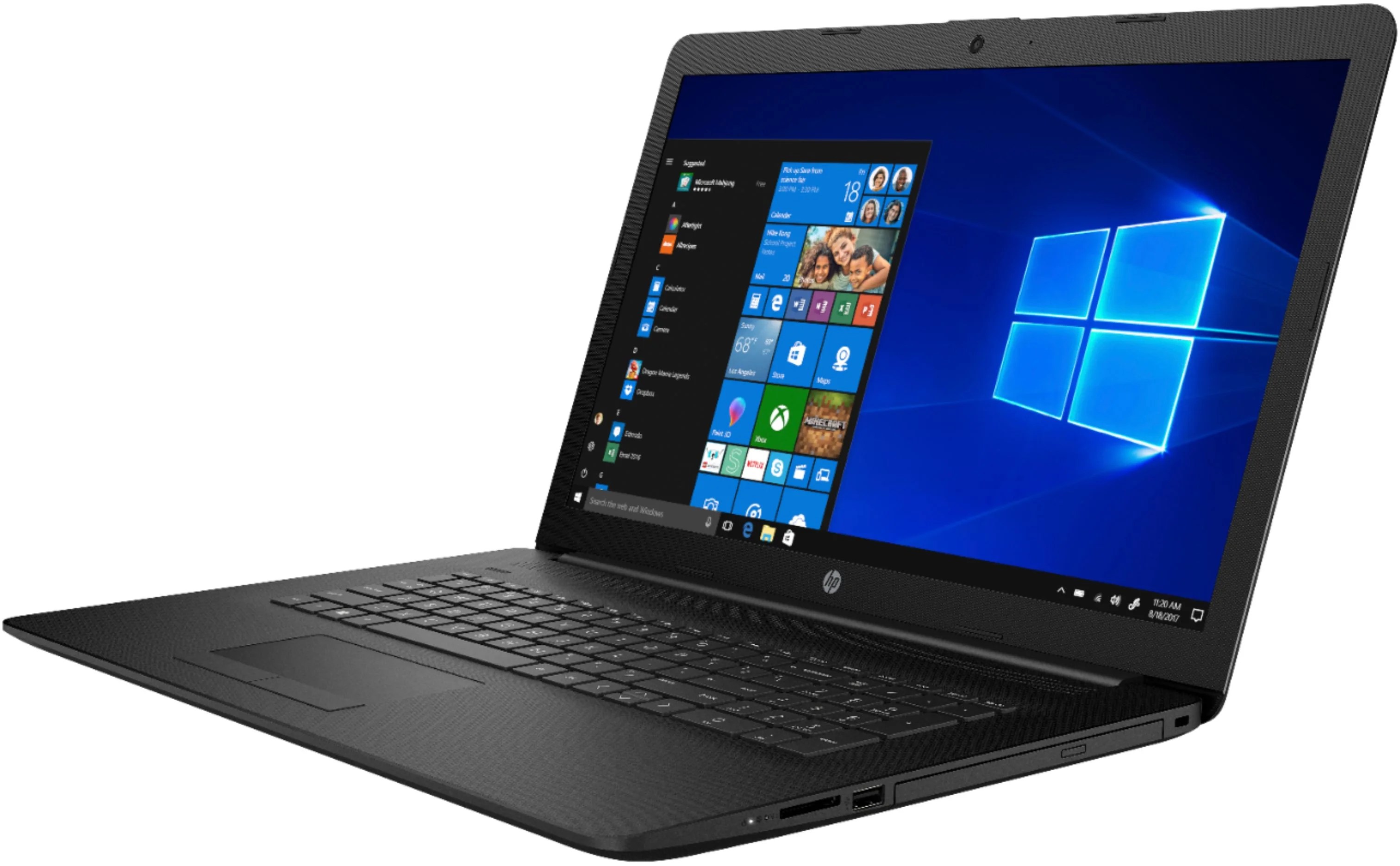 HP 17.3" Laptop Intel Core i3 8GB Memory 1TB HDD Jet Black