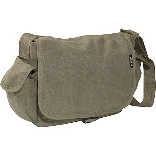 Everest Cotton Canvas Messenger Bag