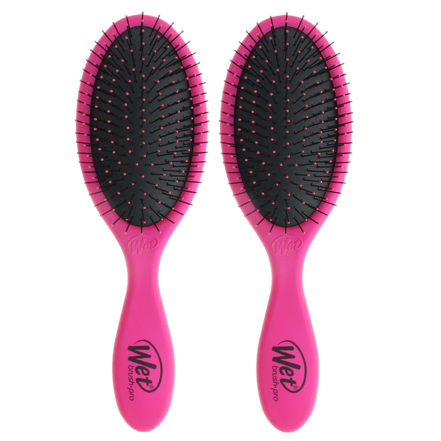 Wet Brush Pro Hair Care Original Detangler Professional Pink (Pack of 2