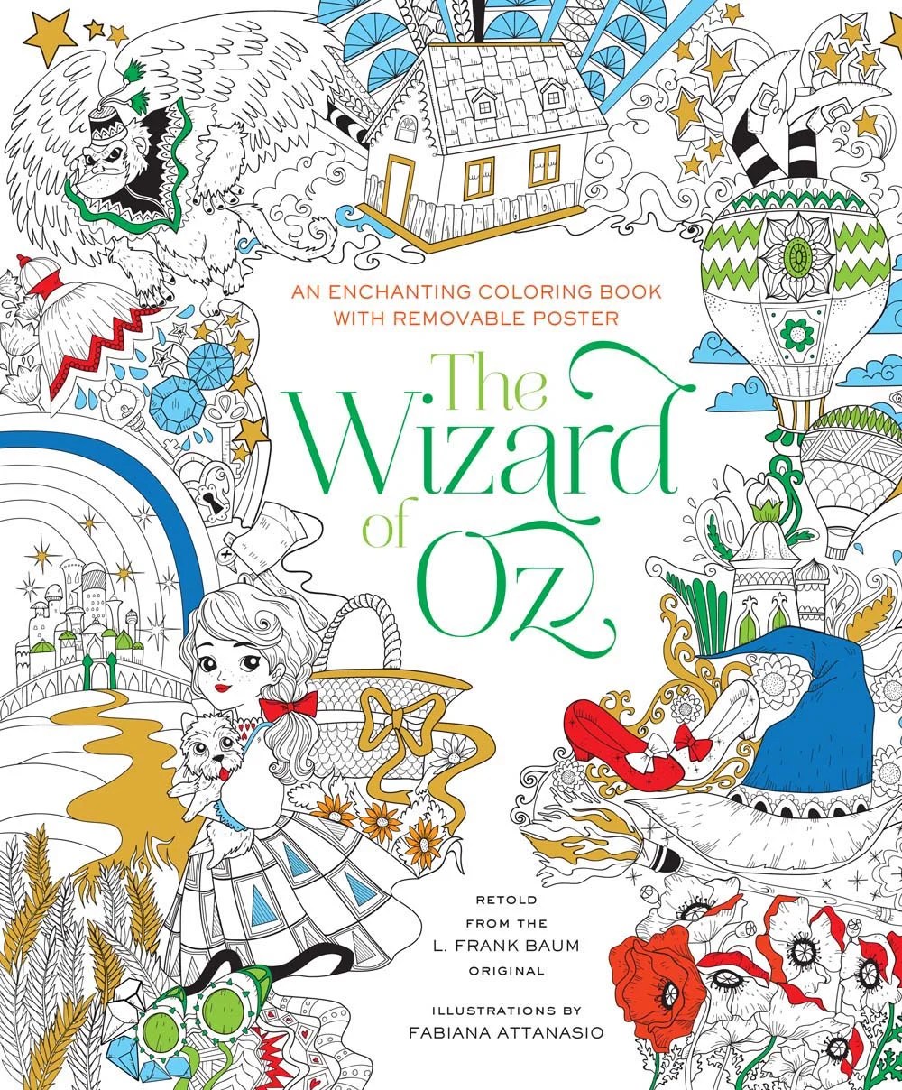 The Wizard of Oz Coloring Book (Paperback)