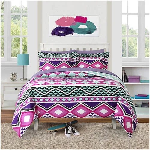 Better Homes and Gardens Kids Fiesta Diamonds Bedding Comforter Set
