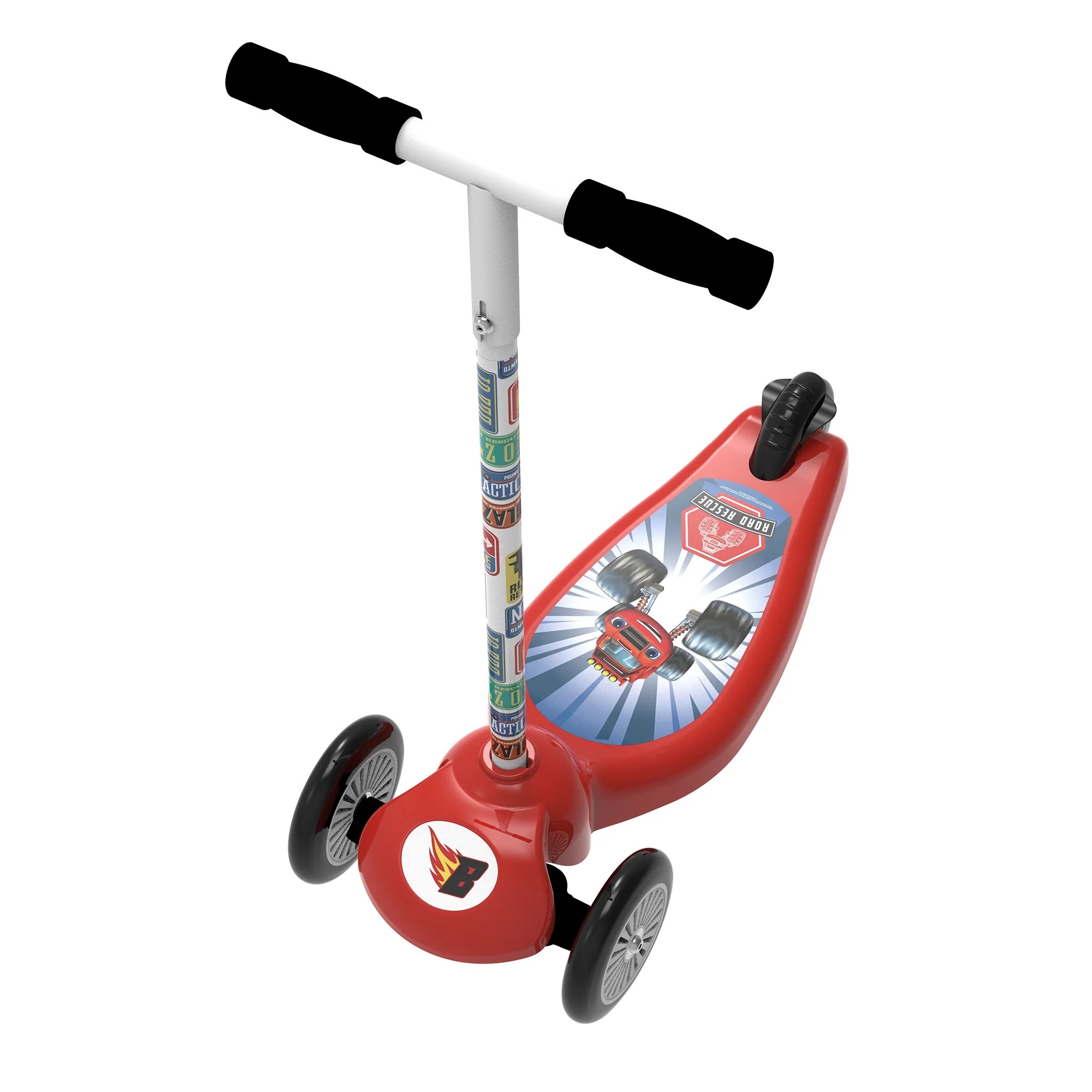 PlayWheels Licensed 3 Wheel Leaning Kick Scooter
