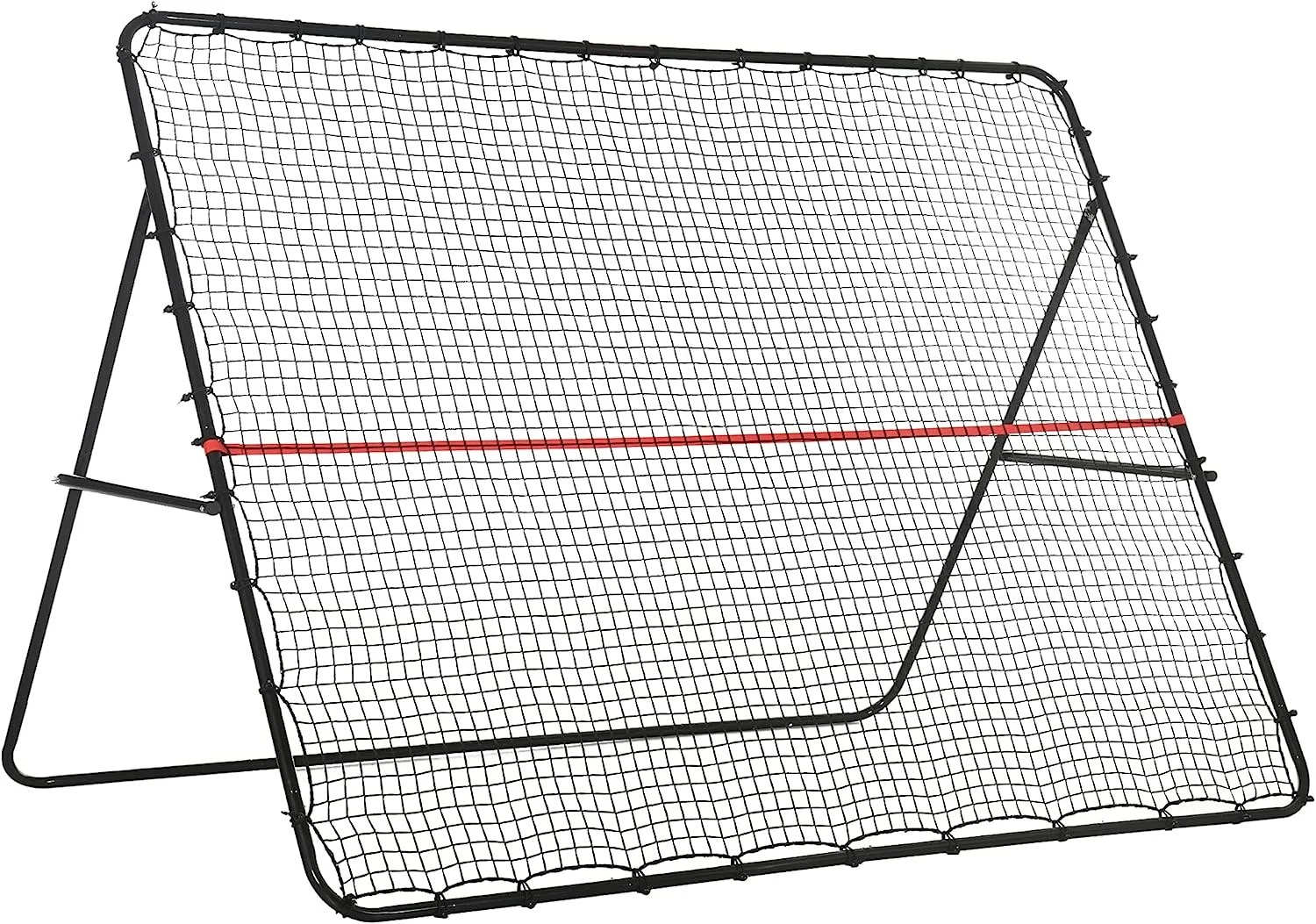 Soccer Rebounder Net, Adjustable and Foldable MultiSport Training