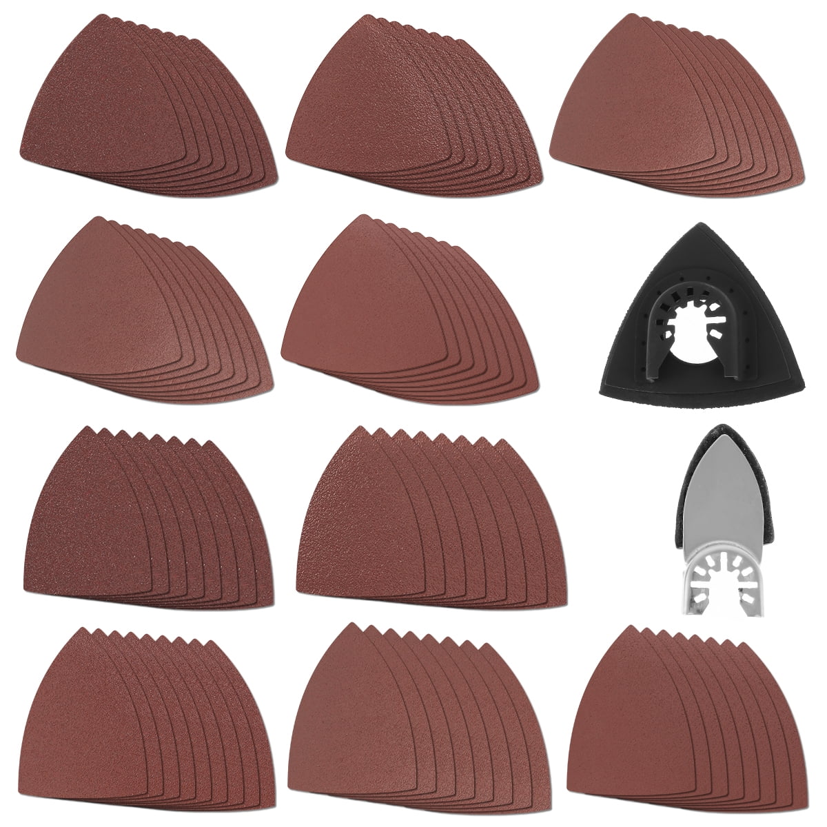 HOTBEST Triangle Oscillating Multi Tool Sanding Pad Oscillating Tool