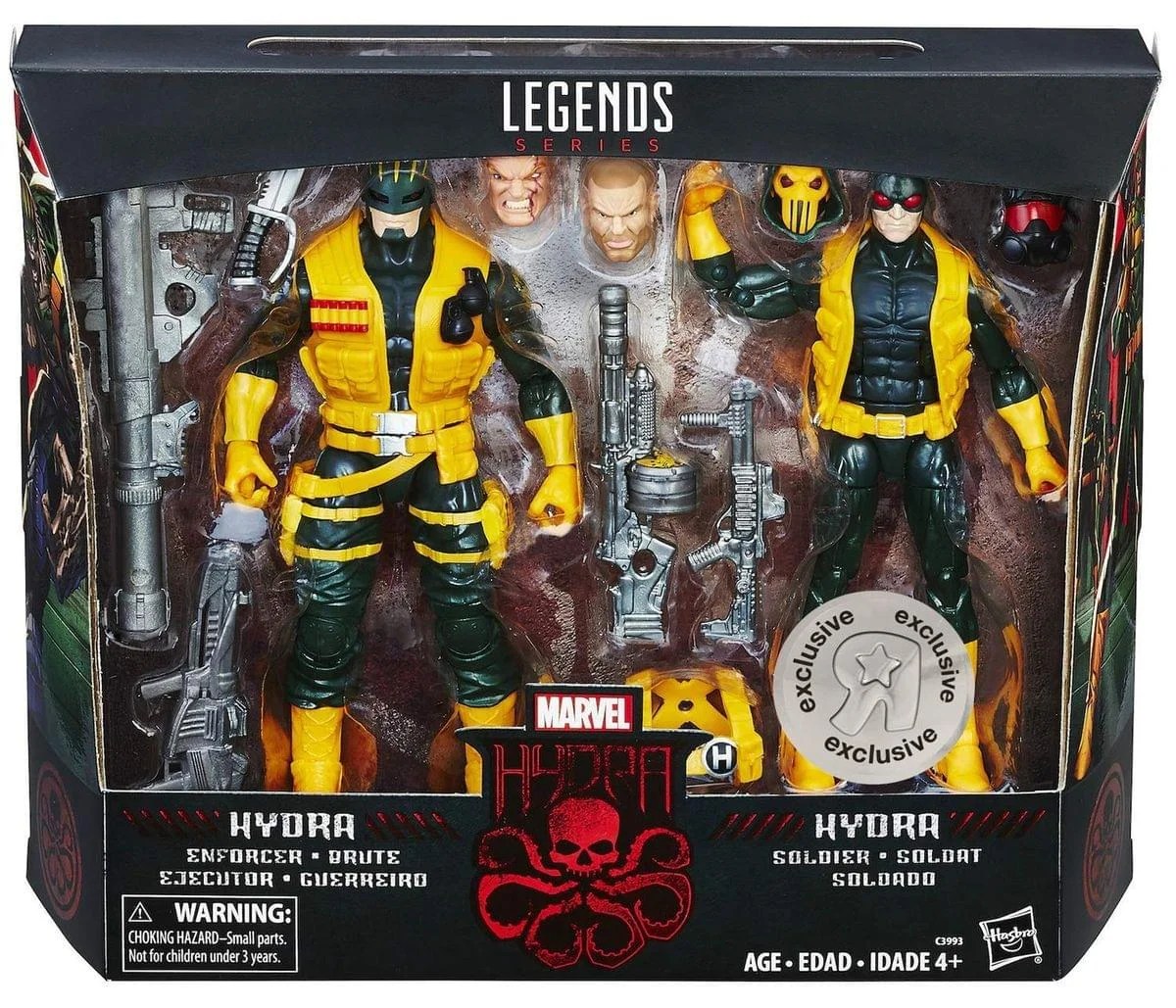 Marvel Legends Exclusive 6Inch Hydra Soldier Action Figure 2Pack