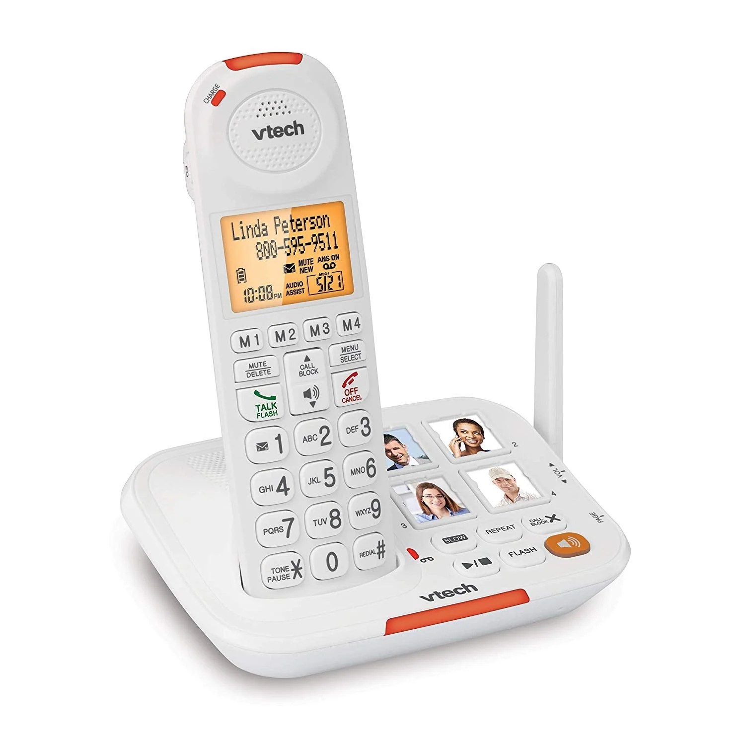 Vtech (SN5127) Amplified Cordless Senior Phone System with 90 dB Extra