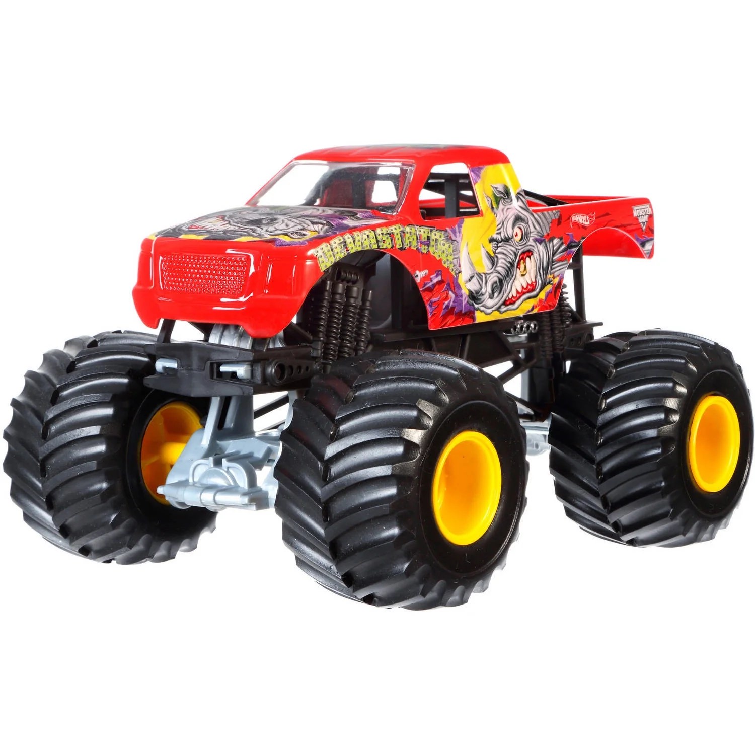 hot wheels monster jam 124 scale devastator vehicle