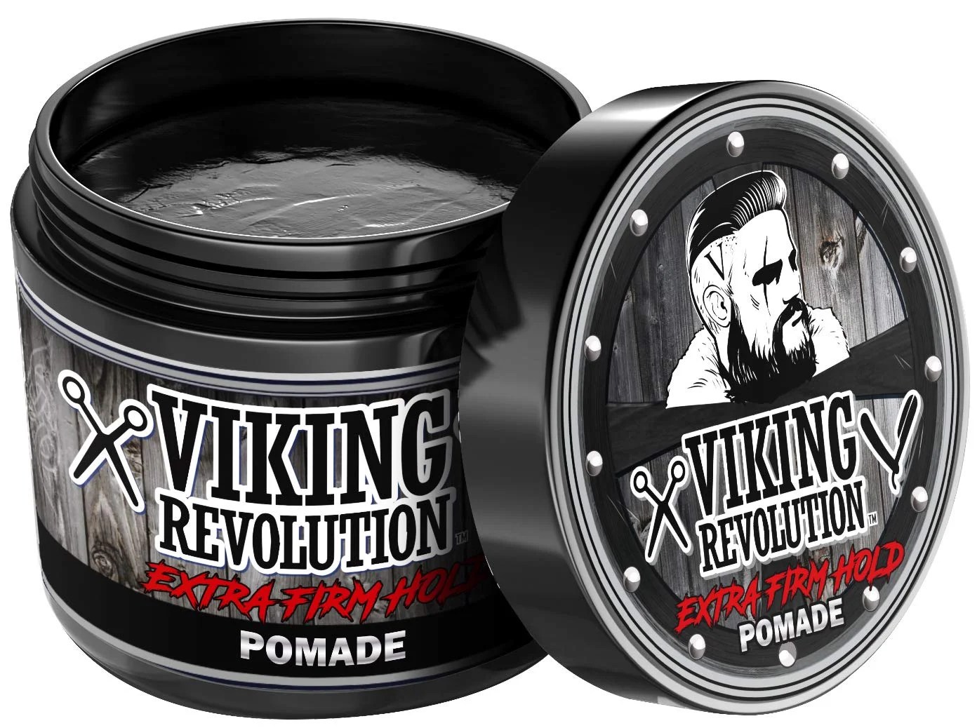 Viking Revolution Extreme Hold Pomade for Men Style & Finish Your