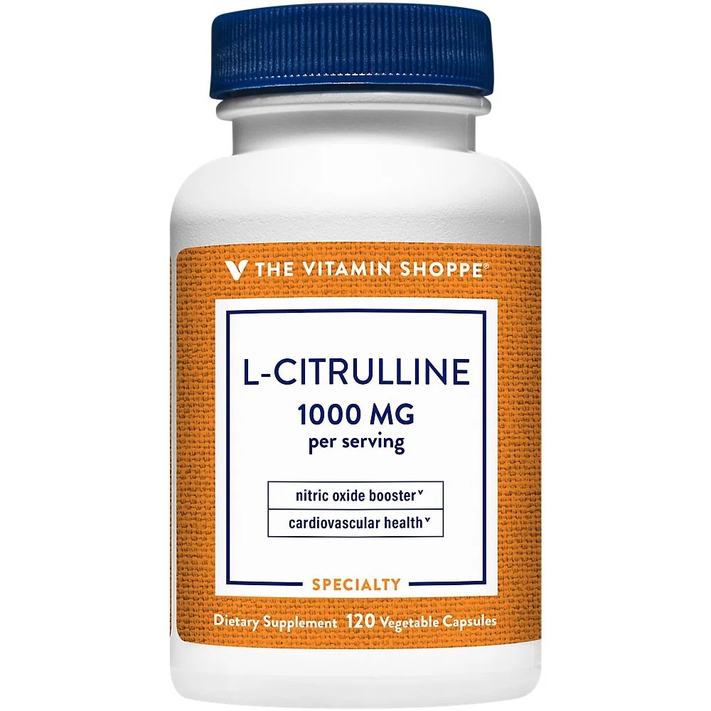 The Vitamin Shoppe LCitrulline 1,000MG, Free Form Antioxidant with