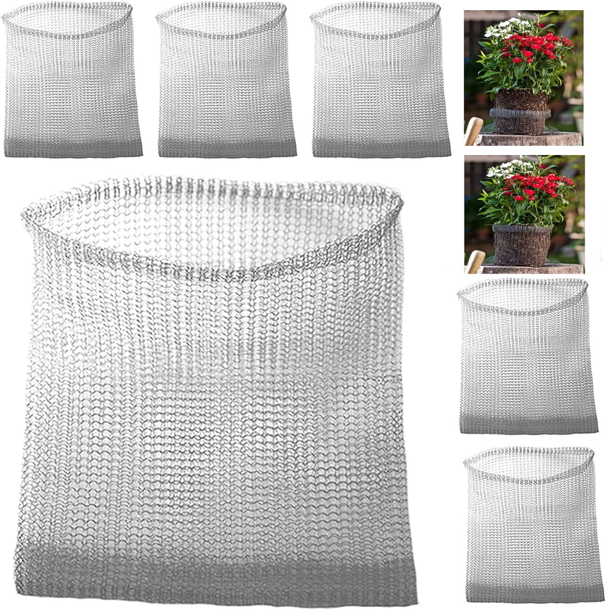 Dream Lifestyle Plant BasketsMesh 304 Stainless Steel Wire Baskets