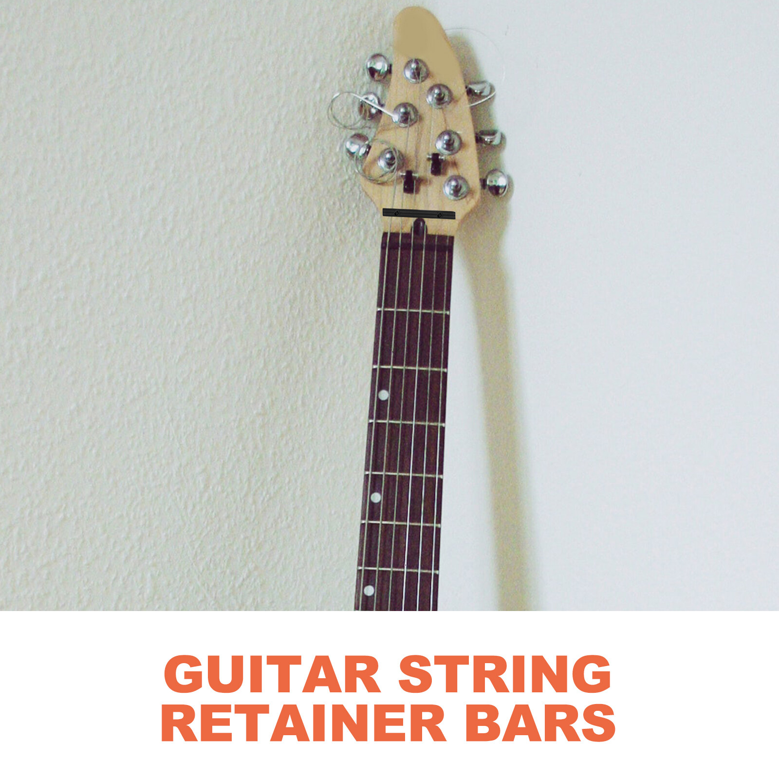 1 Set Professional Guitar String Retainer Bars Headstock String Rods