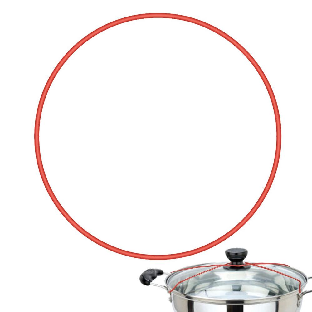 Tohuu Slow Cooker Lid Strap Multifunctional Rubber Pot Latch for Slow